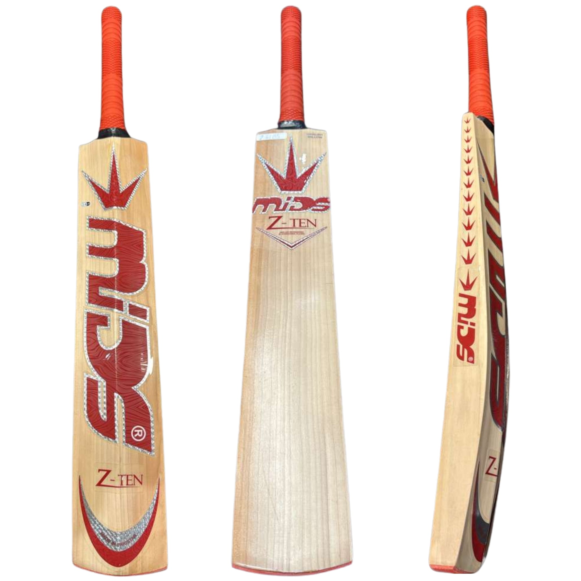 10252025 MIDS Cricket Bat Z Ten English Willow CLASSIC DESIGN