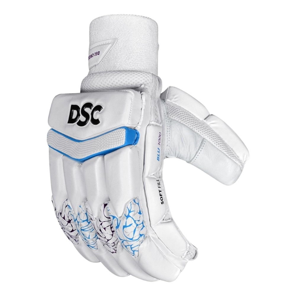 0.05 DSC Batting Gloves Blue-3000