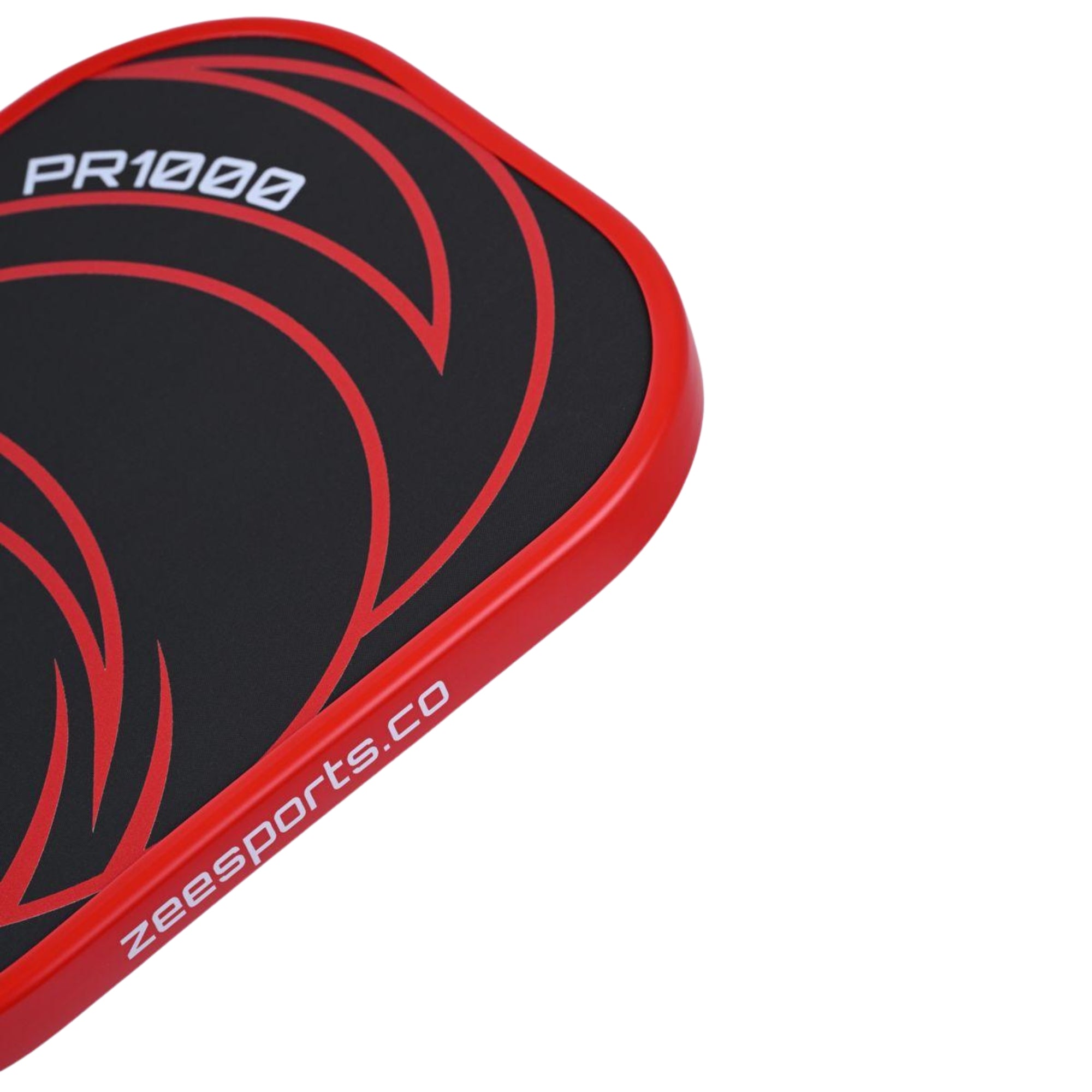 Zee Sports Paddles Pickle Ball Rackets PR1000 Sleek Red/Black