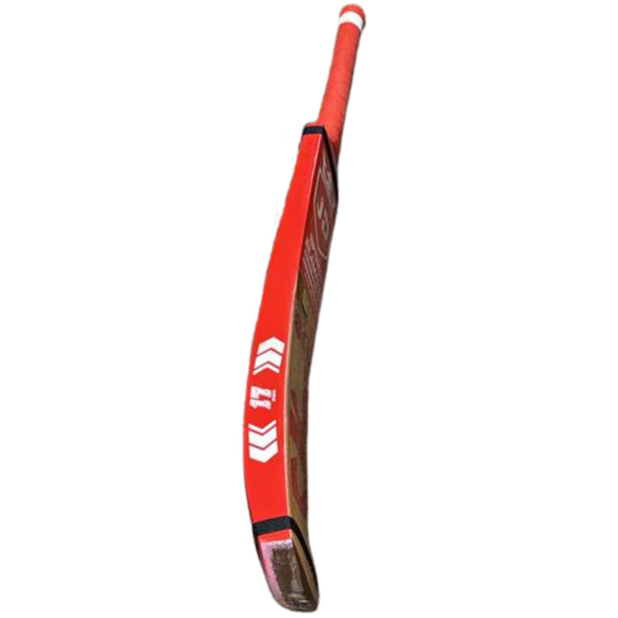JD Sports Cricket Bat Kings Edition Hard Tennis Coca Wood Long Blade Red