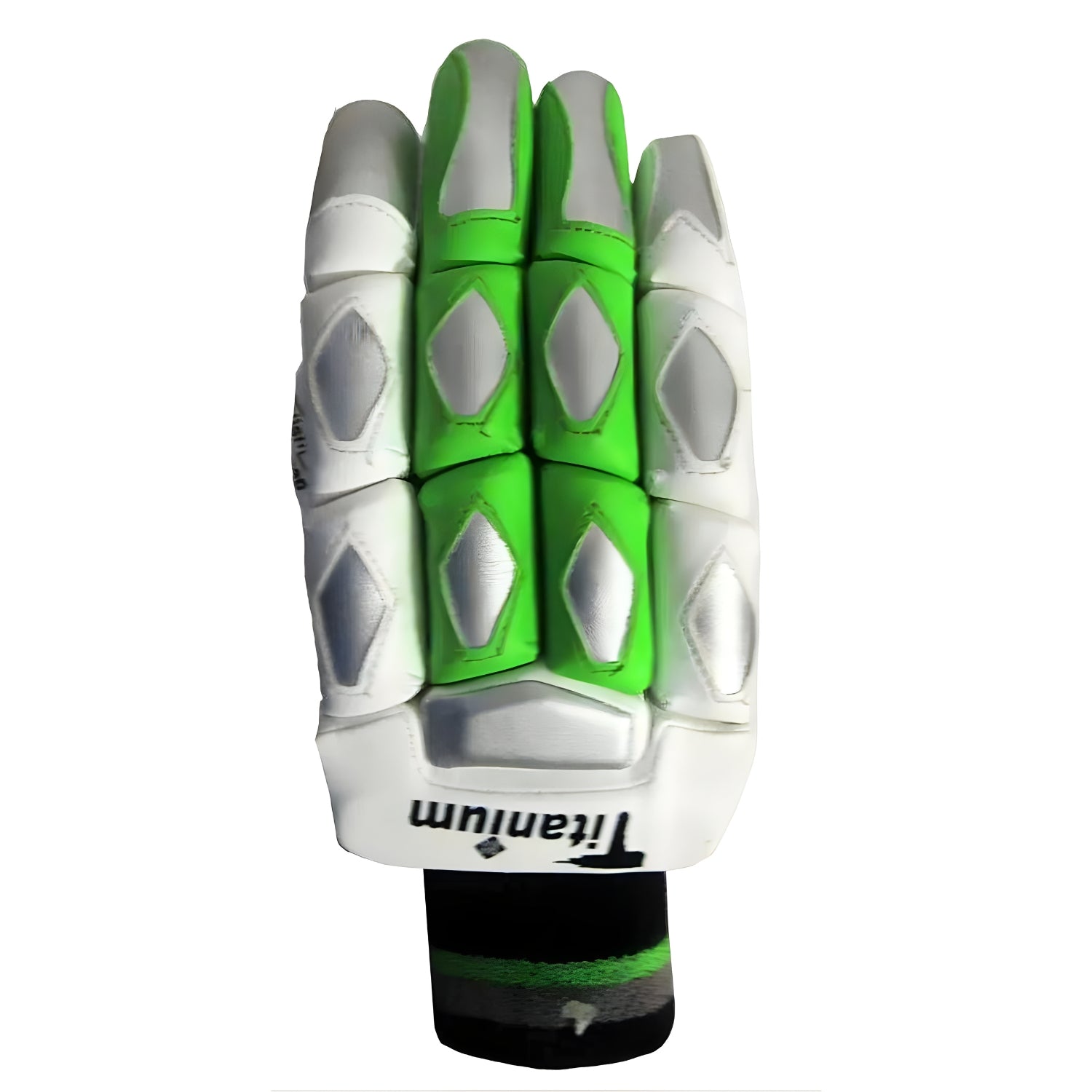 BDM Cricket Batting Gloves Titanium Light Green