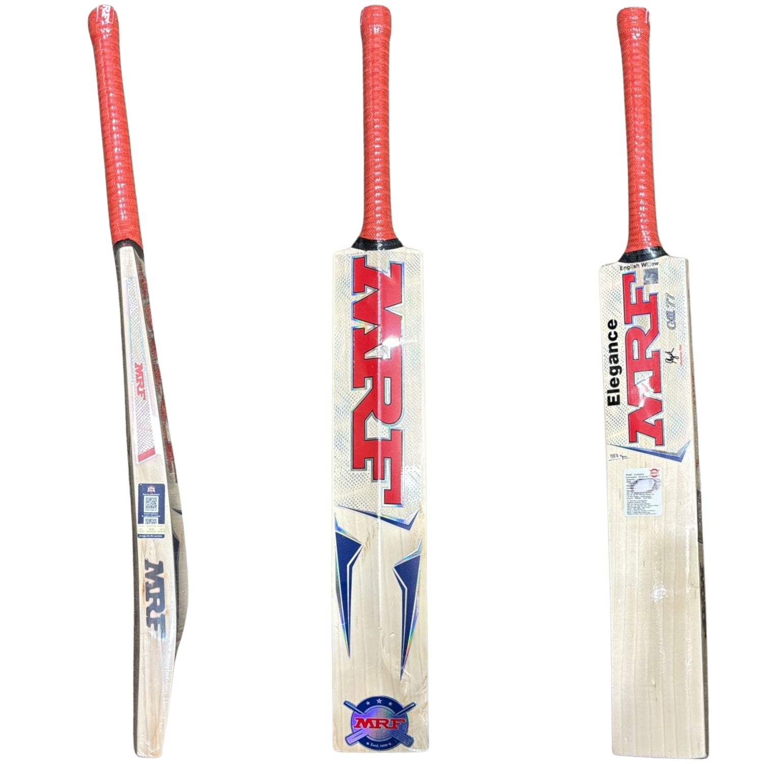 0.003 MRF Cricket Bat Elegance Gill-77 English Willow