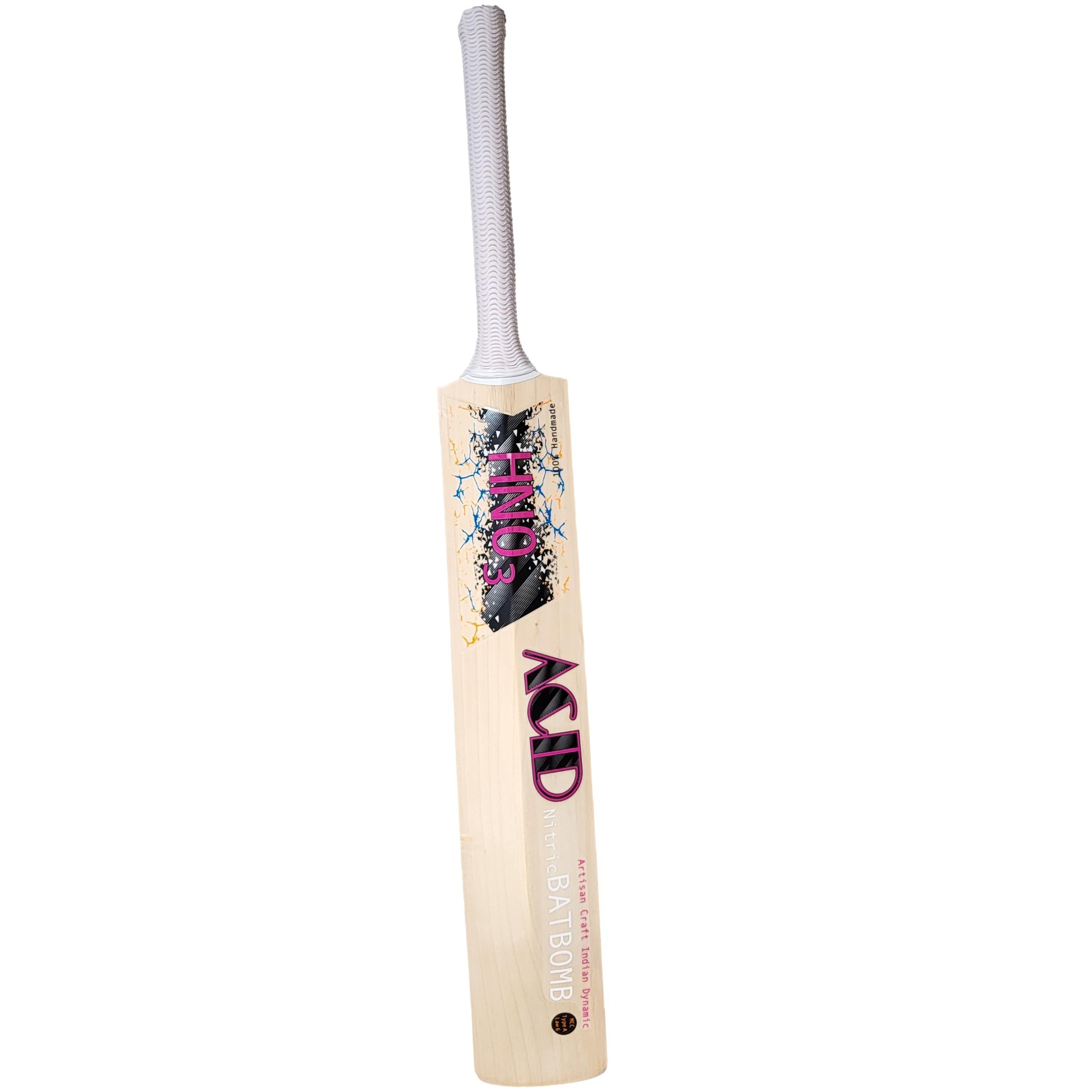 SALIX Nitric Pro Grade-1 English Willow Cricket Bat, SH 2024 MODEL