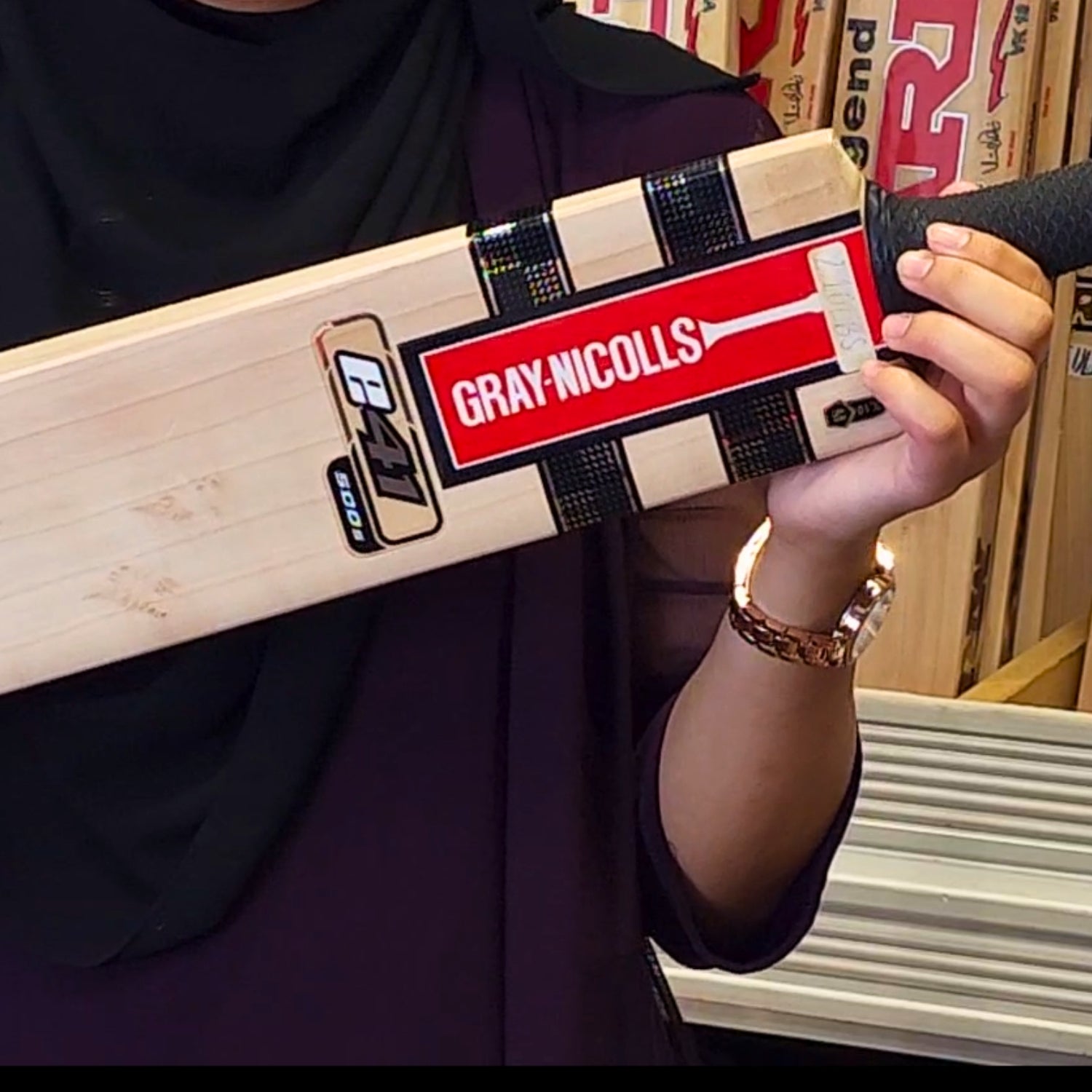 Gray Nicolls Cricket Bat E-41 500-S English Willow