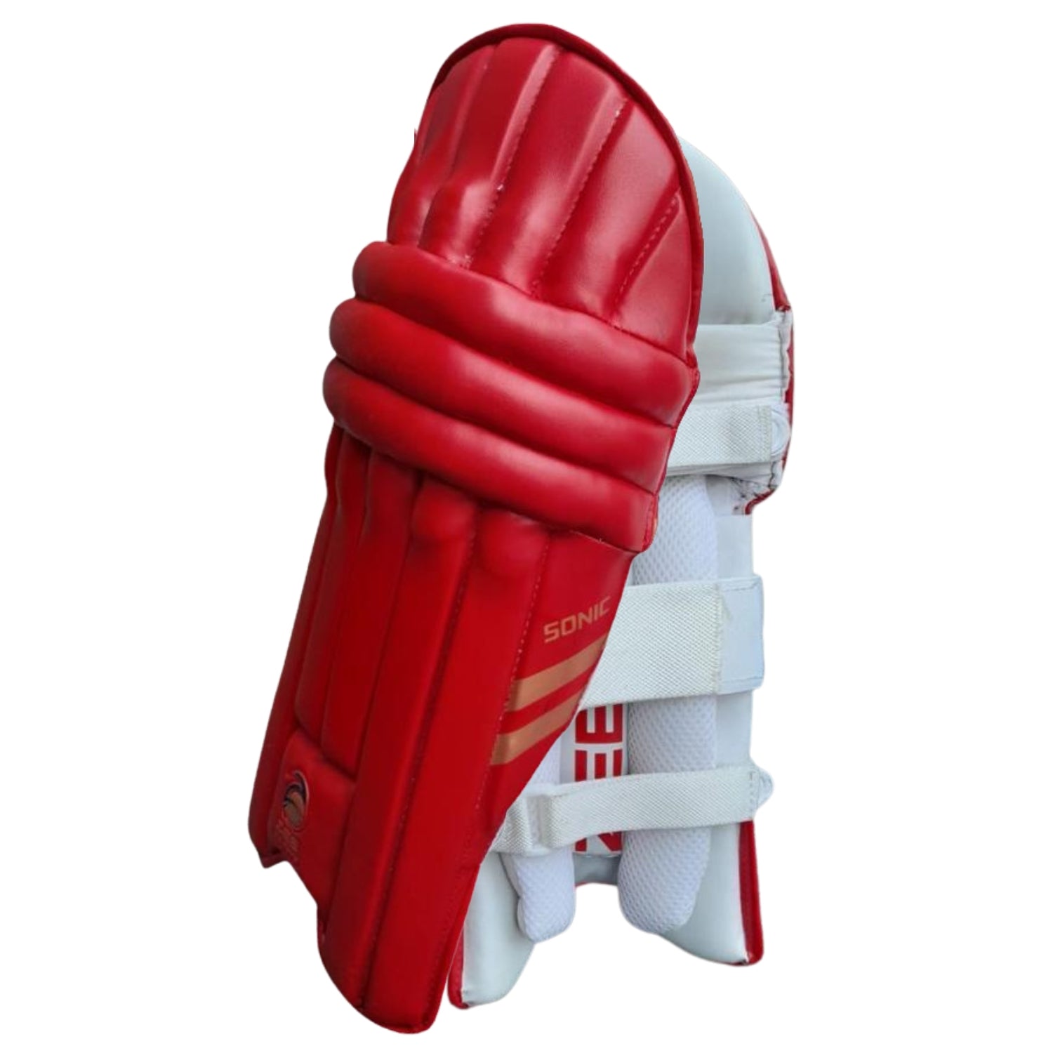 Zee Sports Batting Pads Sonic-Range Junior, XXS, Red