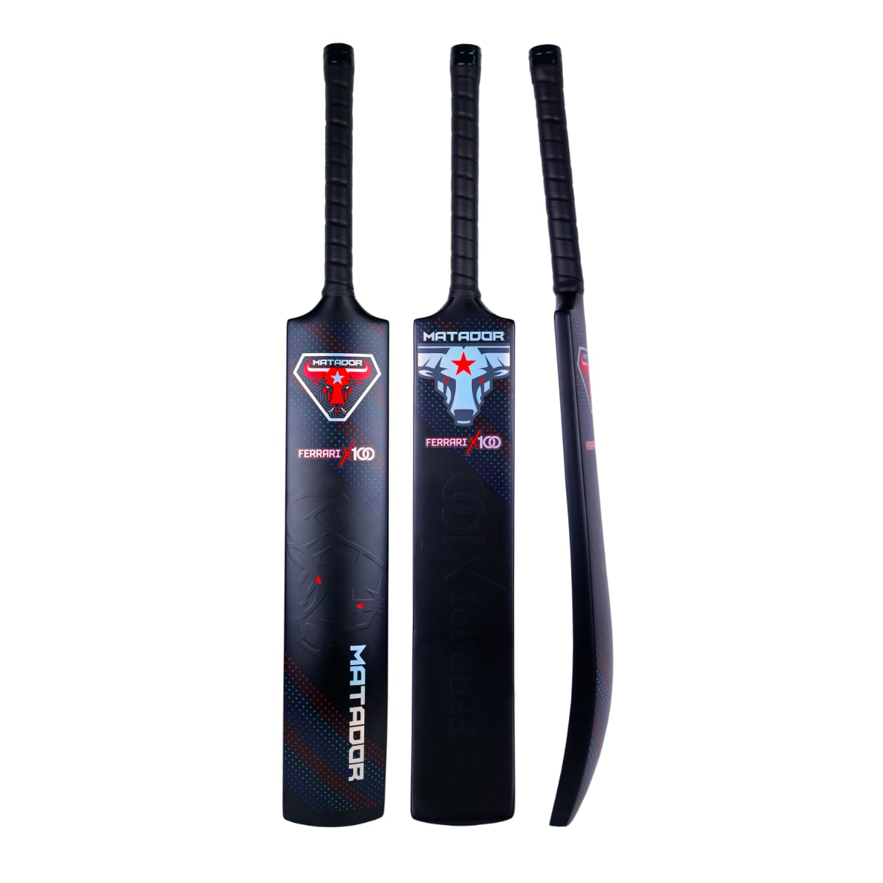 Matador Fiberglass Tape Tennis Cricket Bat Ferrari X100 | Long Blade