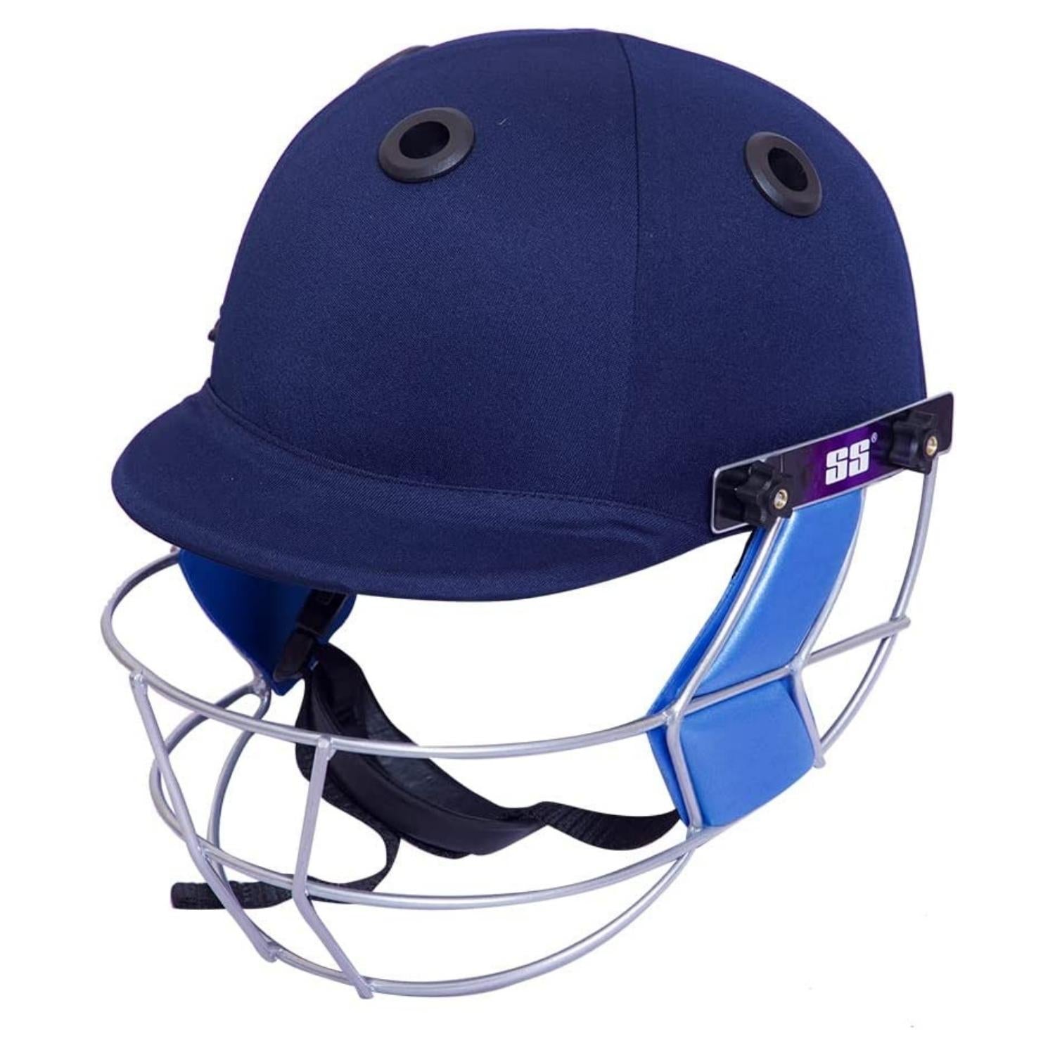 SS Cricket Batting Helmet Gutsy Navy Blue