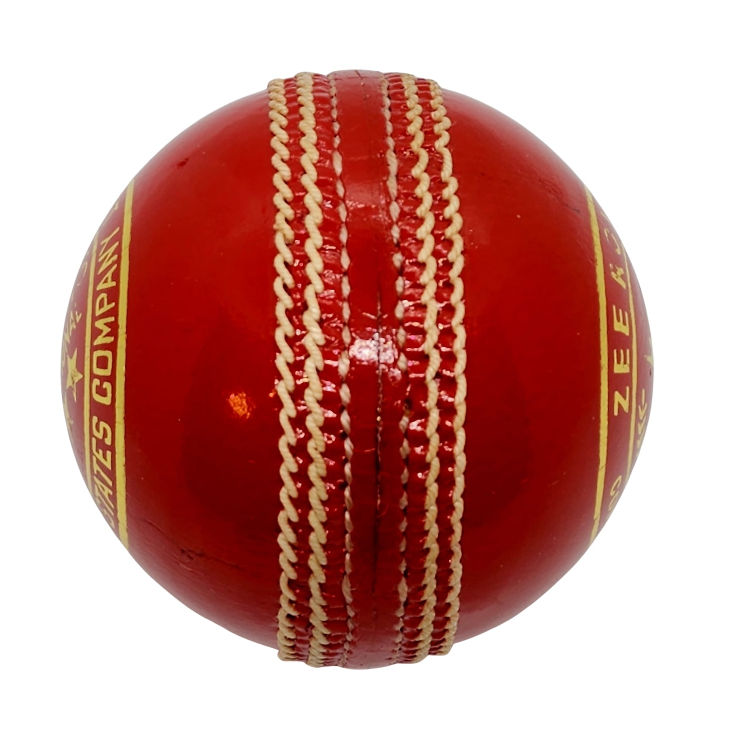 Zee Sports Cricket Ball Royal 7-Star Cherry Red