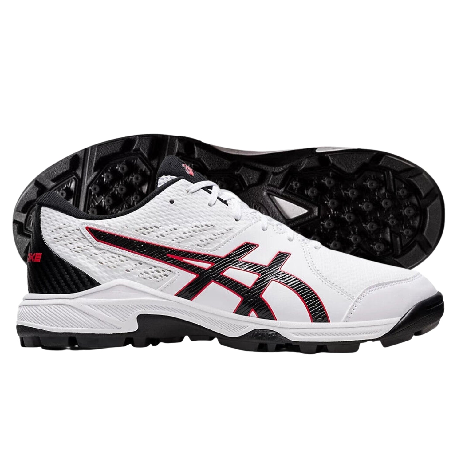 Asics Cricket Shoes, Model Gel-Peake 2, White/Black