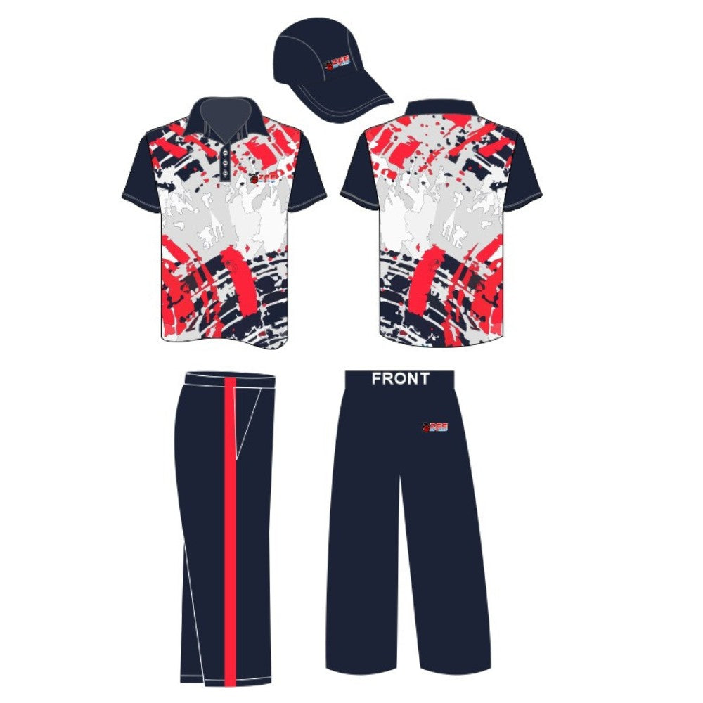058 | Zee Sports New Style Cricket Uniform For 2024