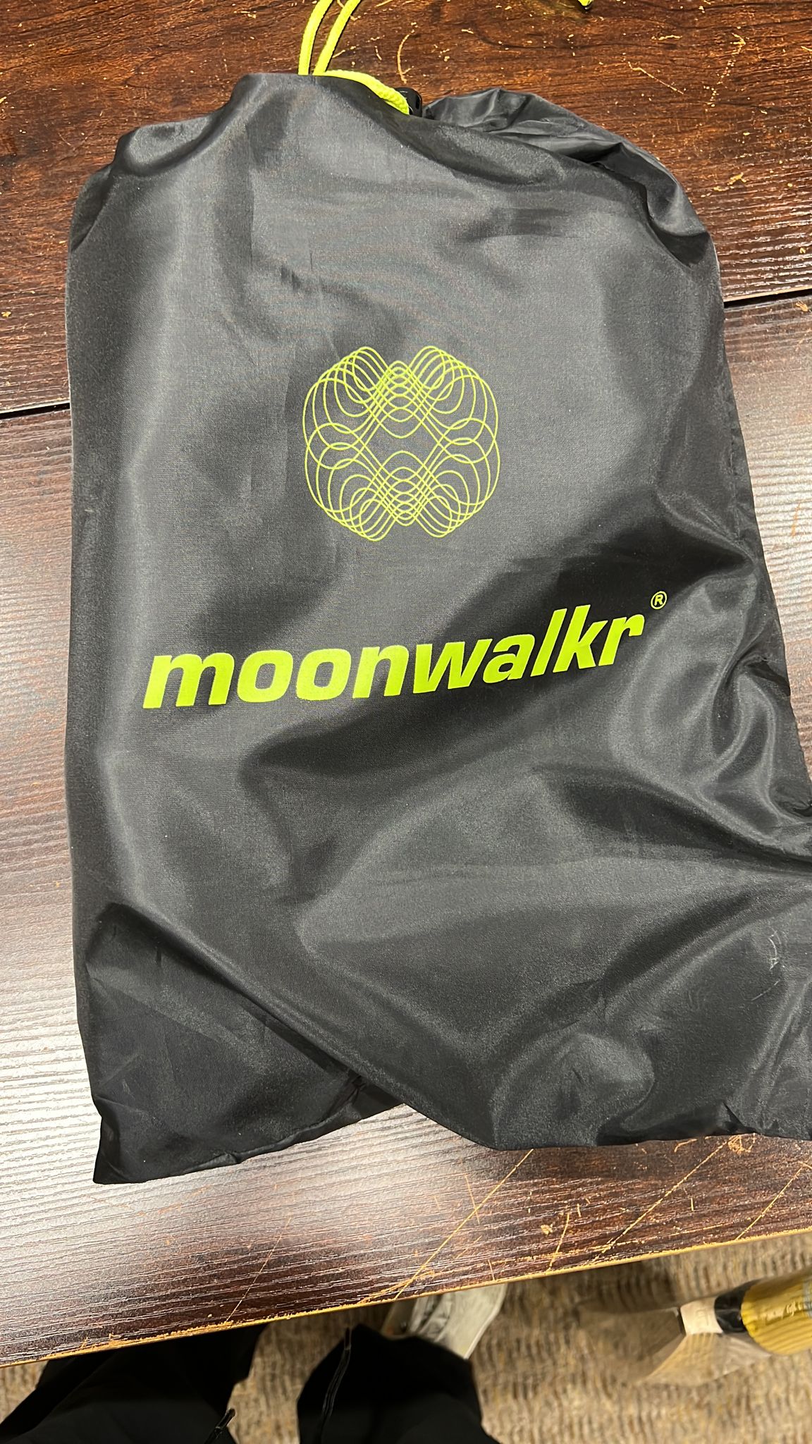 Moonwalkr Double Thigh Pads/Guard, Green, M,L