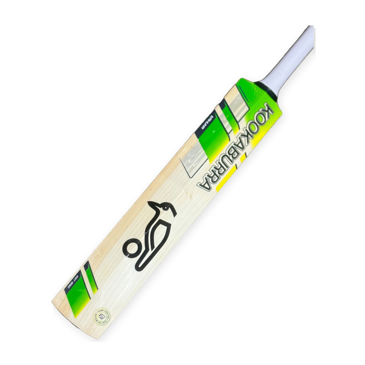 Kookaburra Kahuna English Willow cricket bat, angled front view
