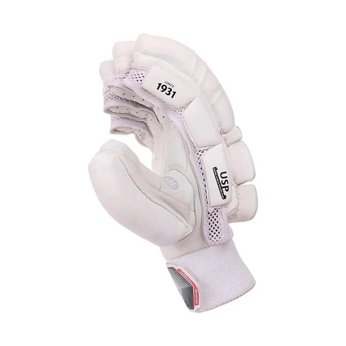 SG Cricket Batting Gloves Test White