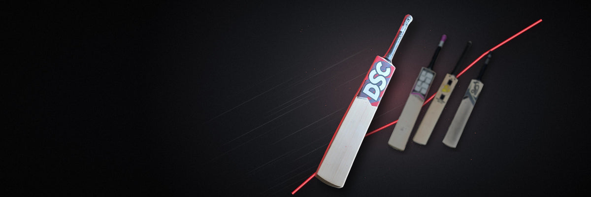 DSC English willow cricket bat with SS, SG and Kookaburra bats - Massive Bat Sale at Zee Sports