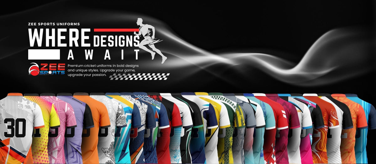 Zee Sports uniforms - where designs await