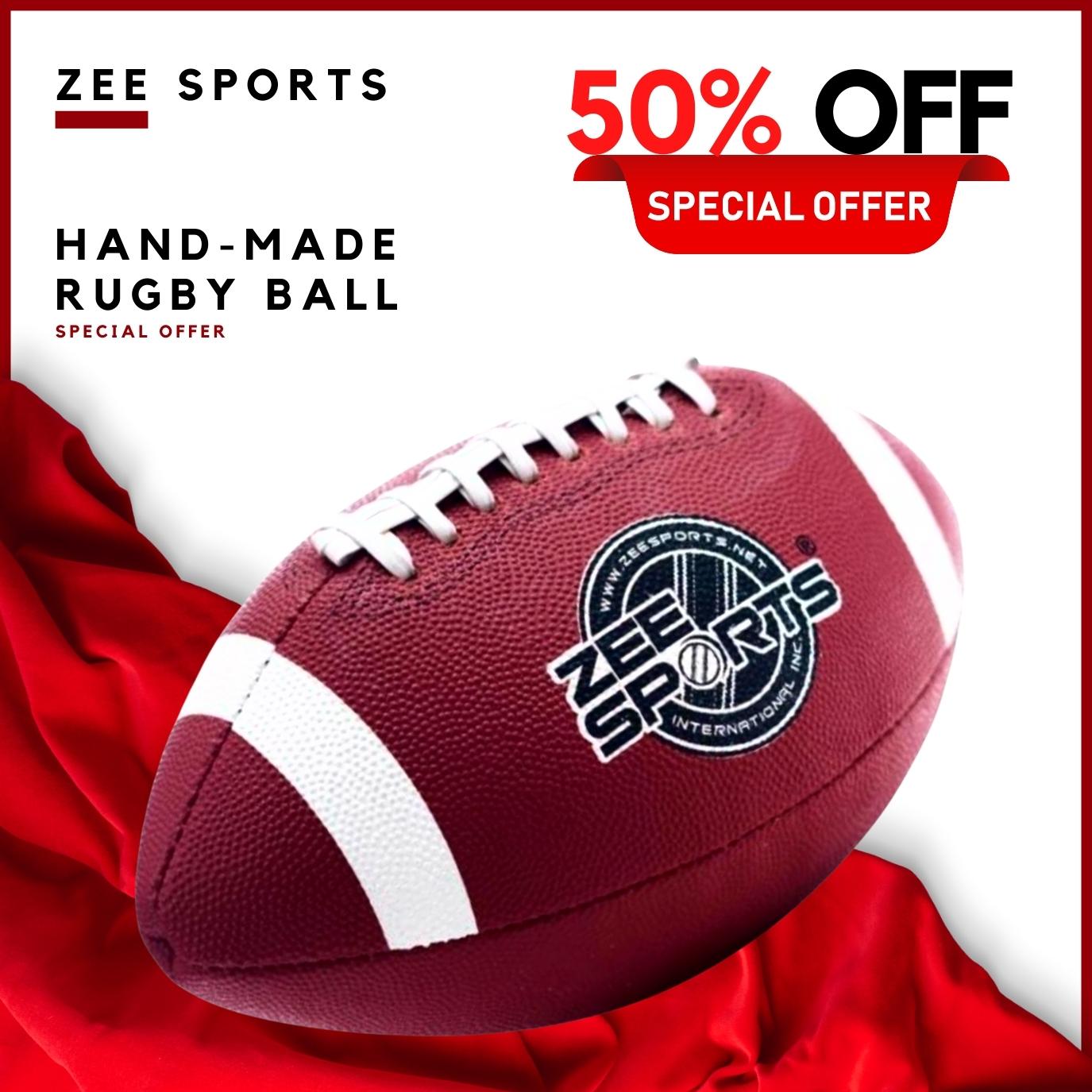 Zee Sports Hand-Made American Football