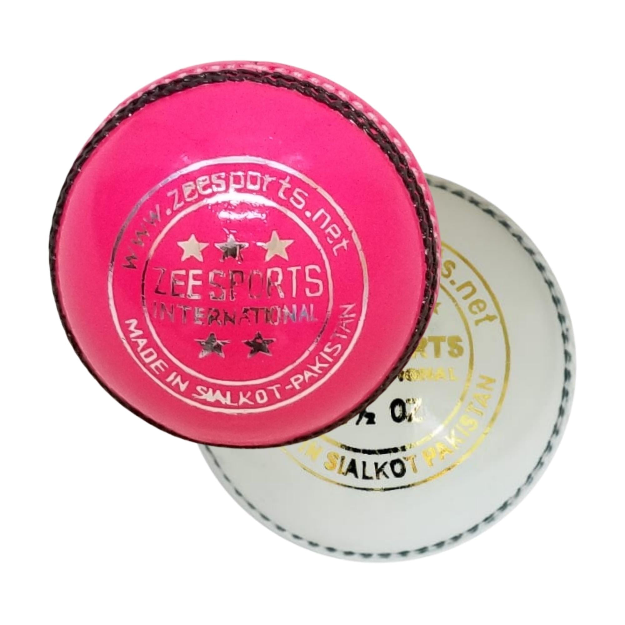 Zee Sports Cricket Balls 5-Star Custom Test Grade Red