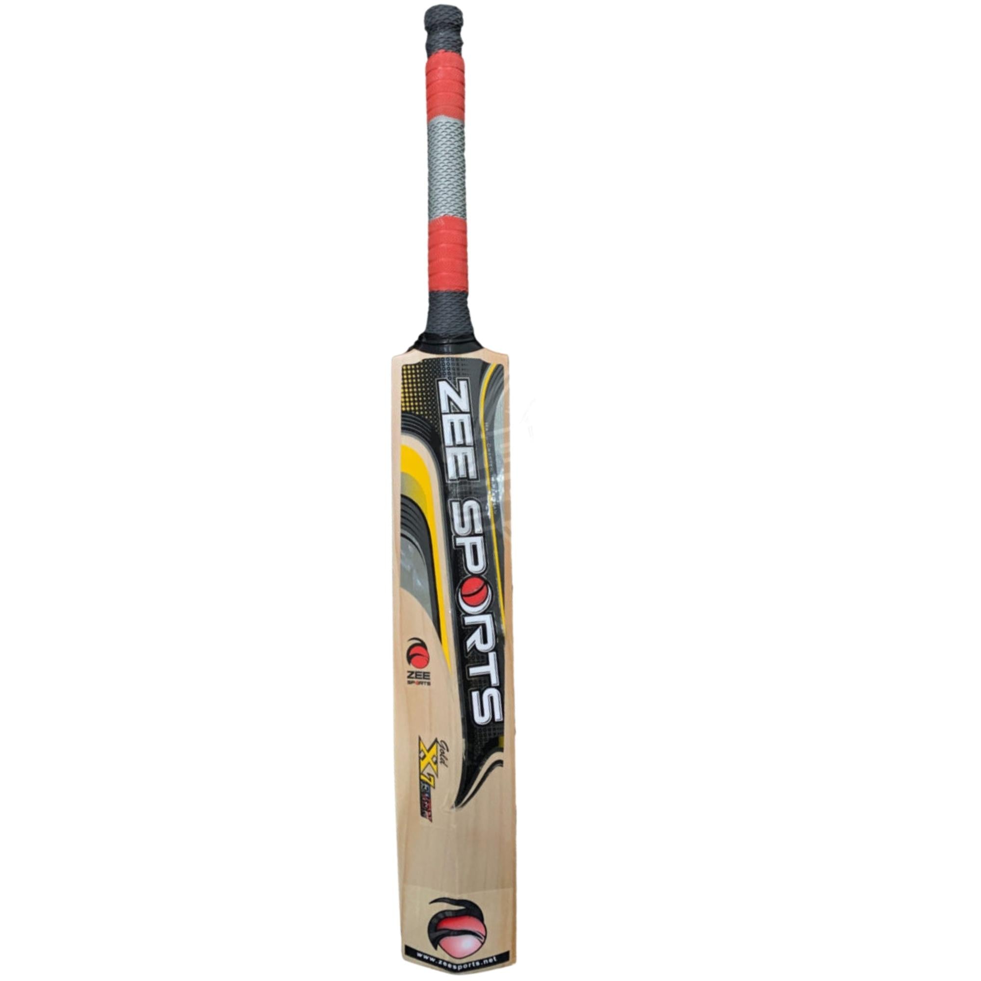 Zee Sports Gold X7even Cricket Bat by Alvin Kallicharran