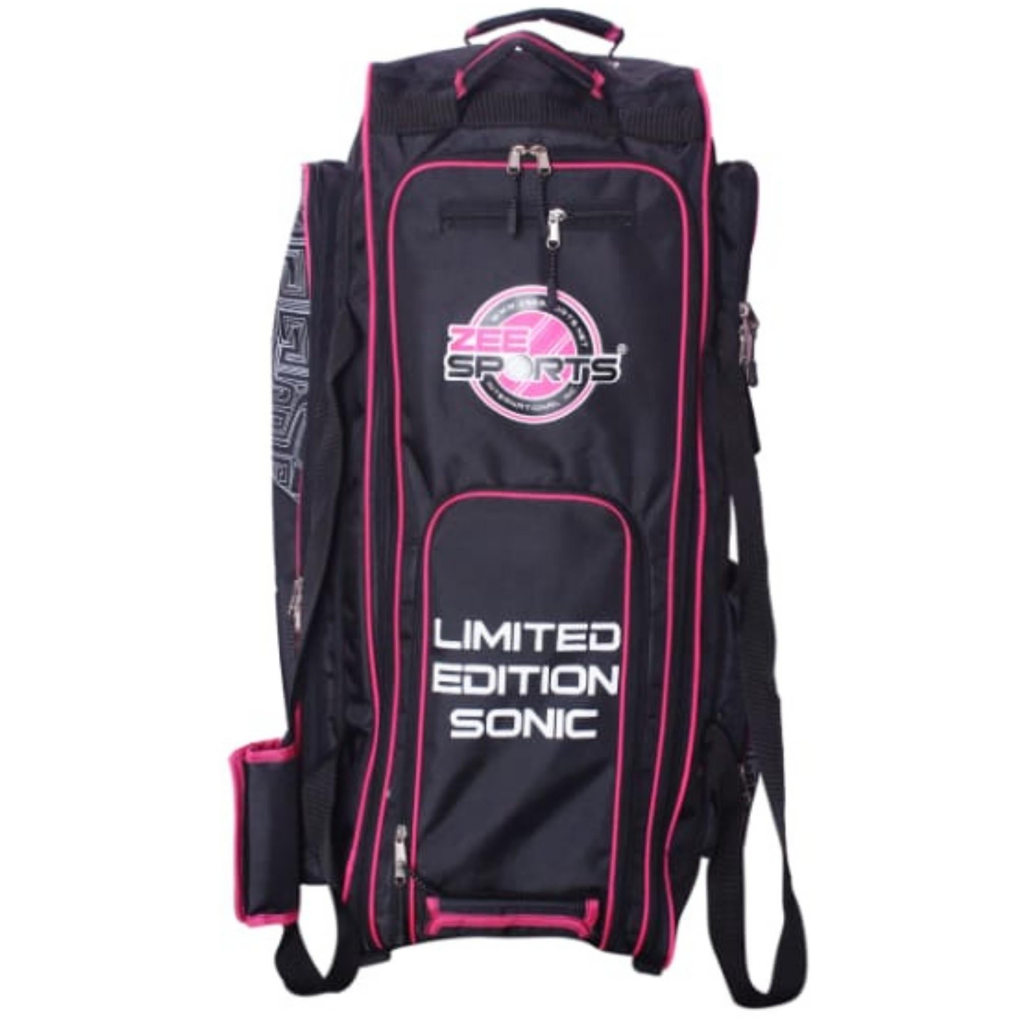 Zee Sports Kit Bag Limited Edition Sonic Black & Pink