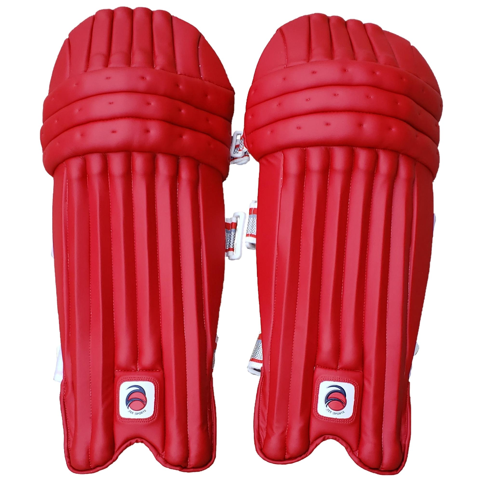 Zee Sports Academy Red Batting Pads