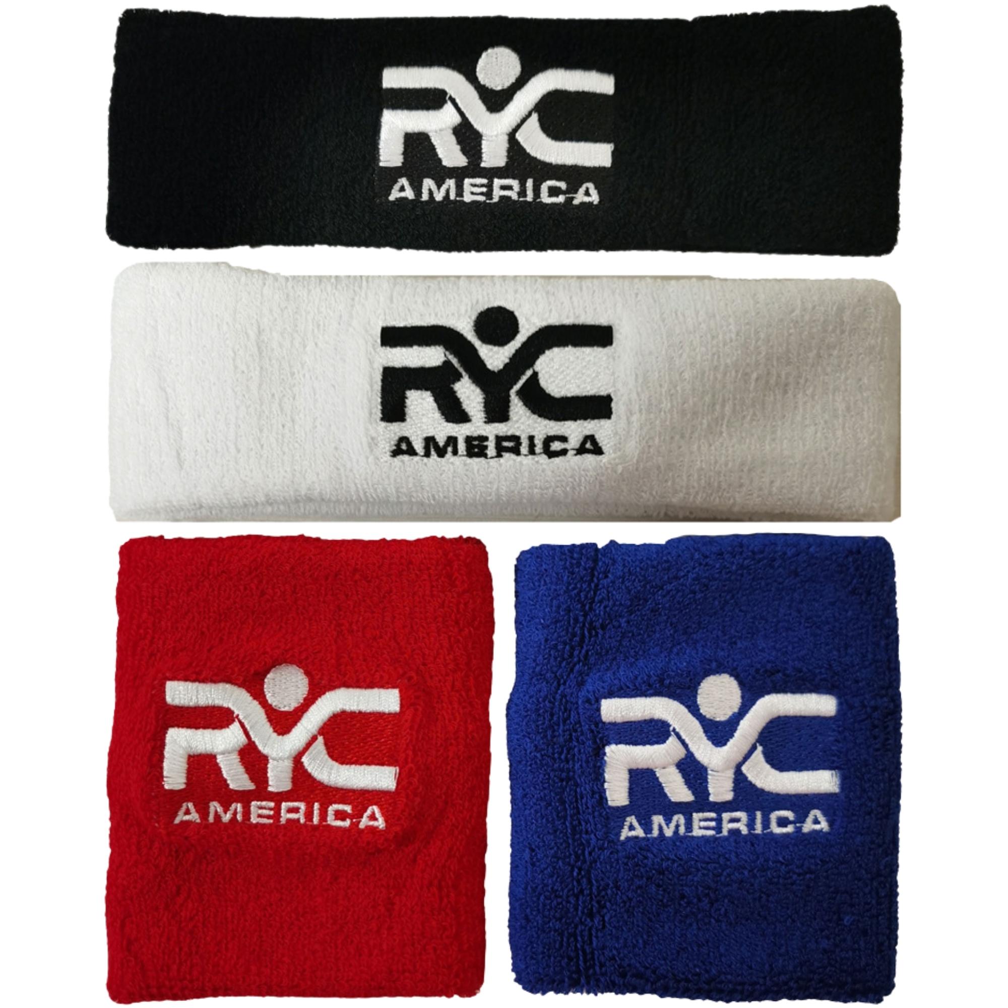 Zee Sports Wristband & Headband Set RYC America