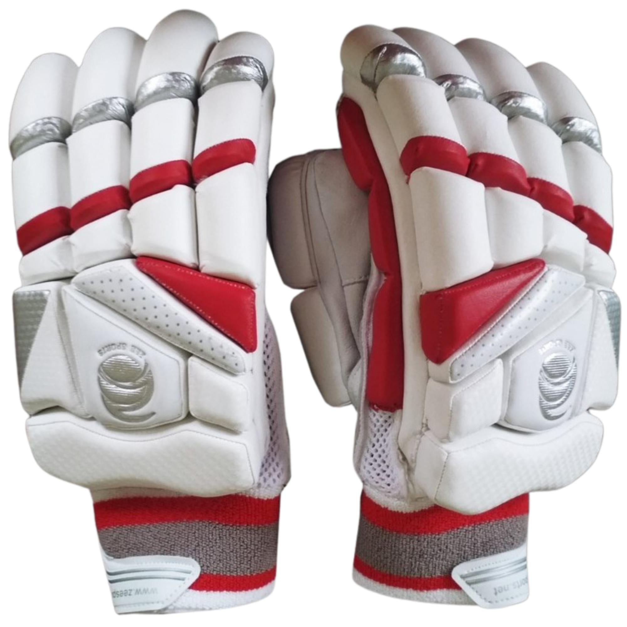 Zee Sports Tribute Genius Batting Gloves Test Standard Red
