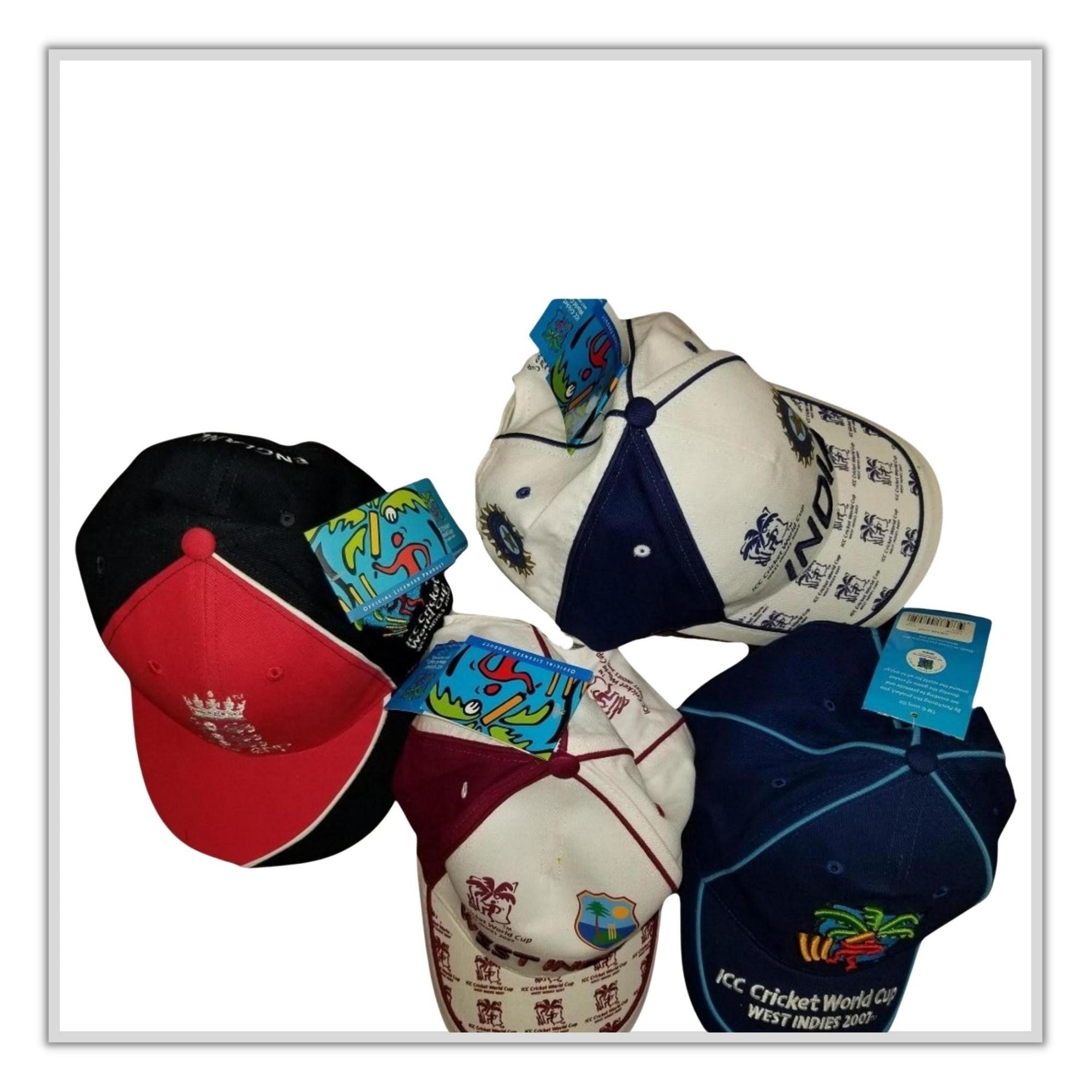 101 | ICC Caps, Cricket World Cup Genuine Caps