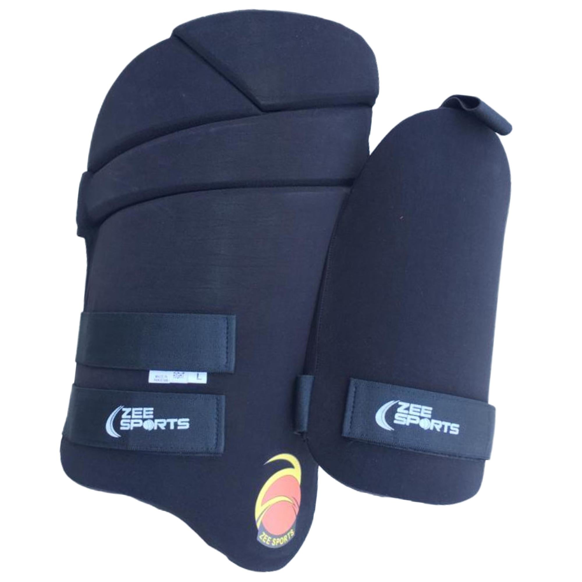 Zee Sports Double Thigh Pads - Blue