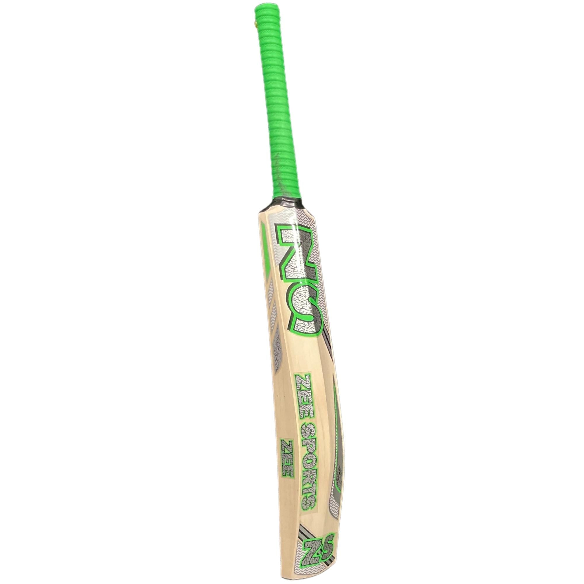 Zee Sports Cricket Bat Tiger Hard Tennis Kashmir Willow