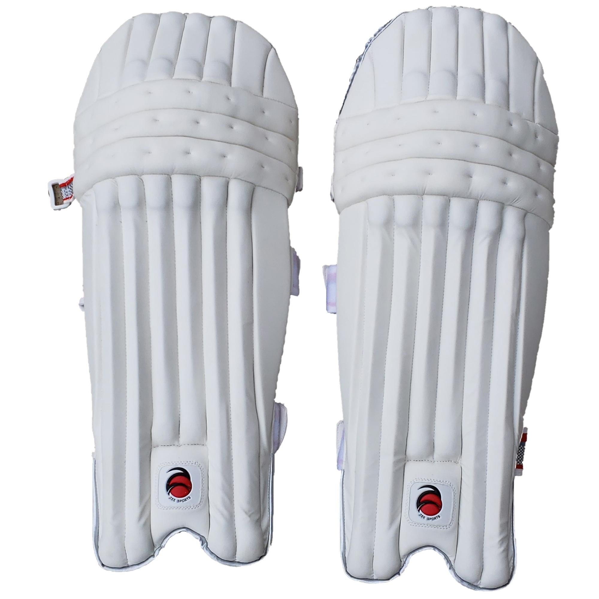 Zee Sports Academy White Batting Pads