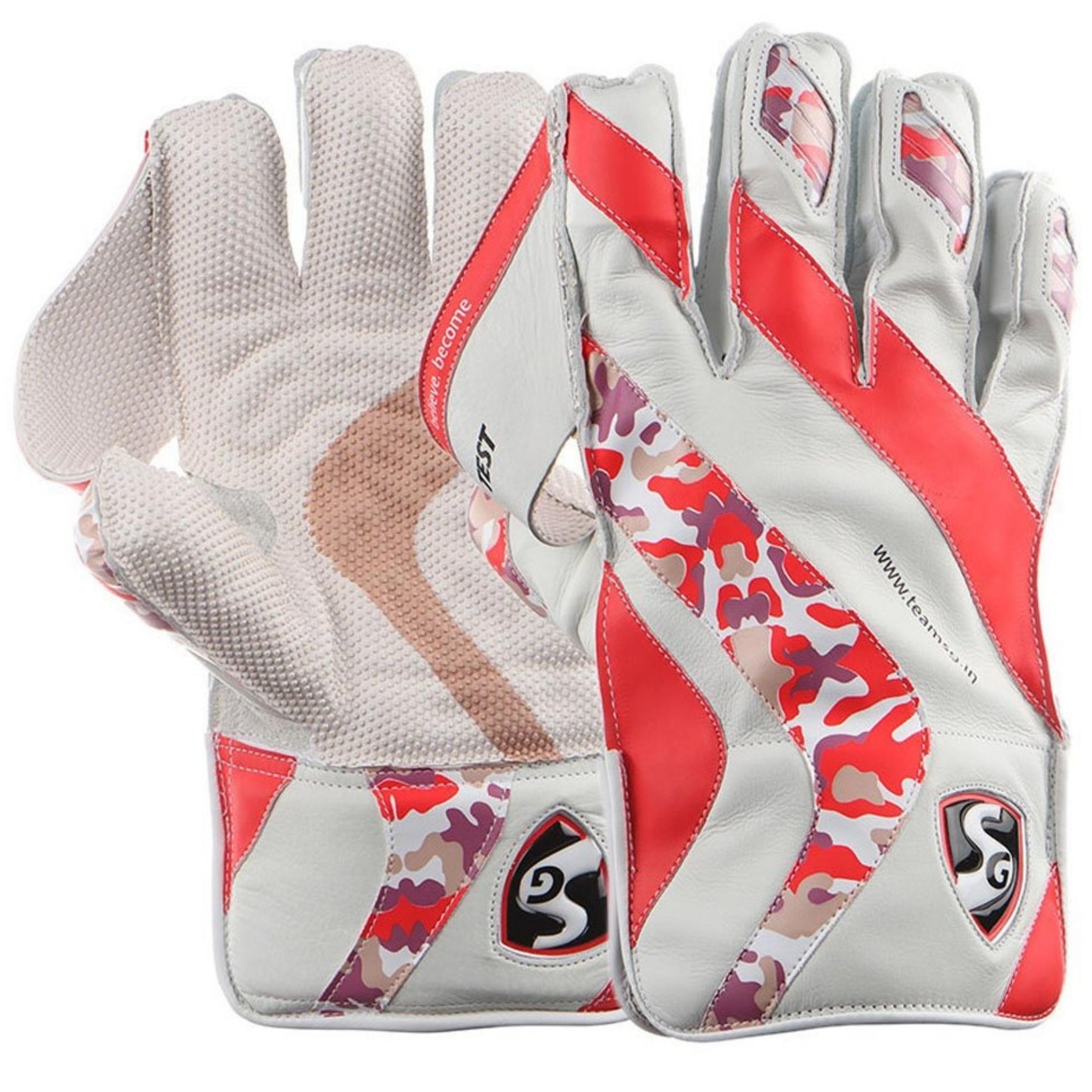 SG Wicket Keeping Gloves Test