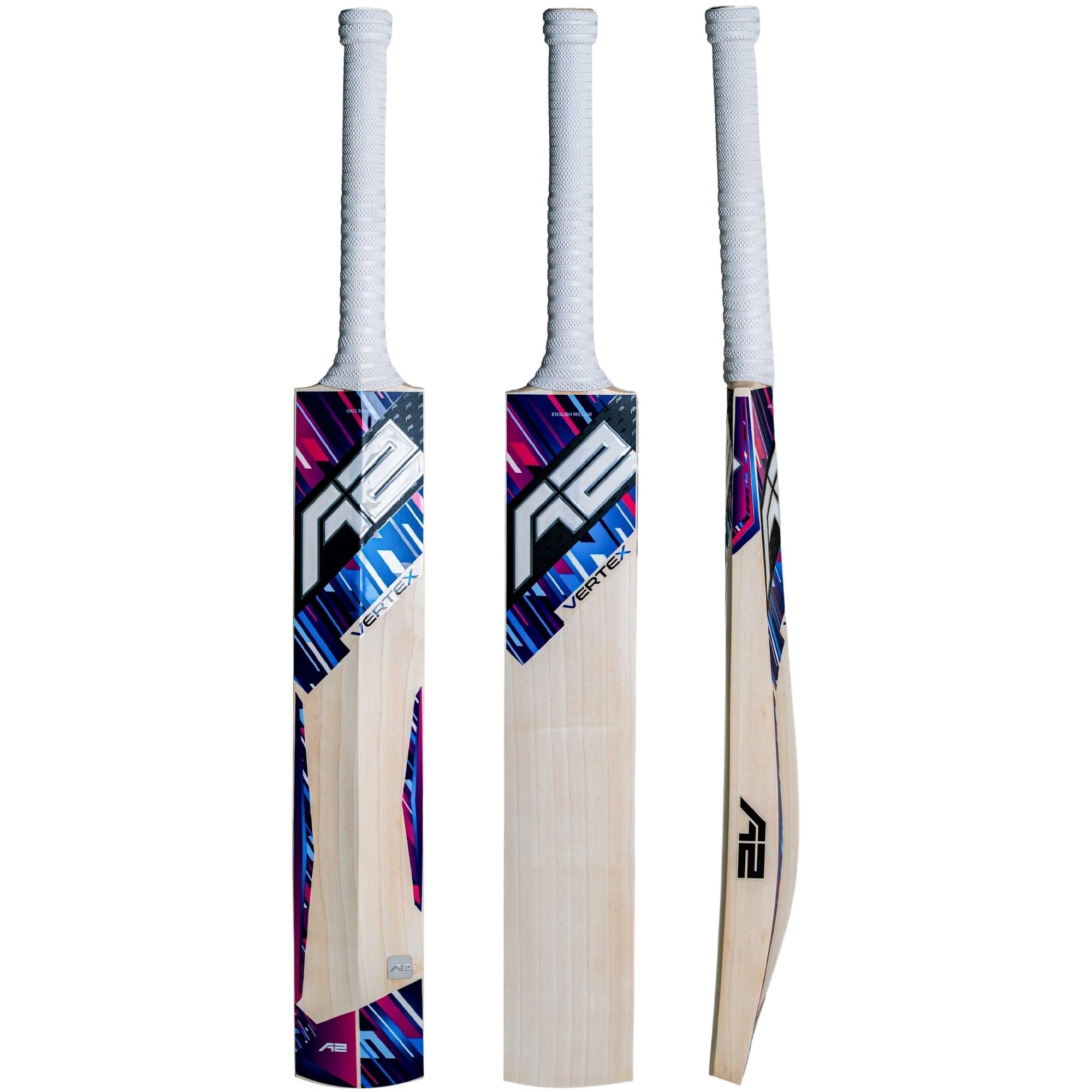 A2 Vertex Grade-2 English Willow Cricket Bat