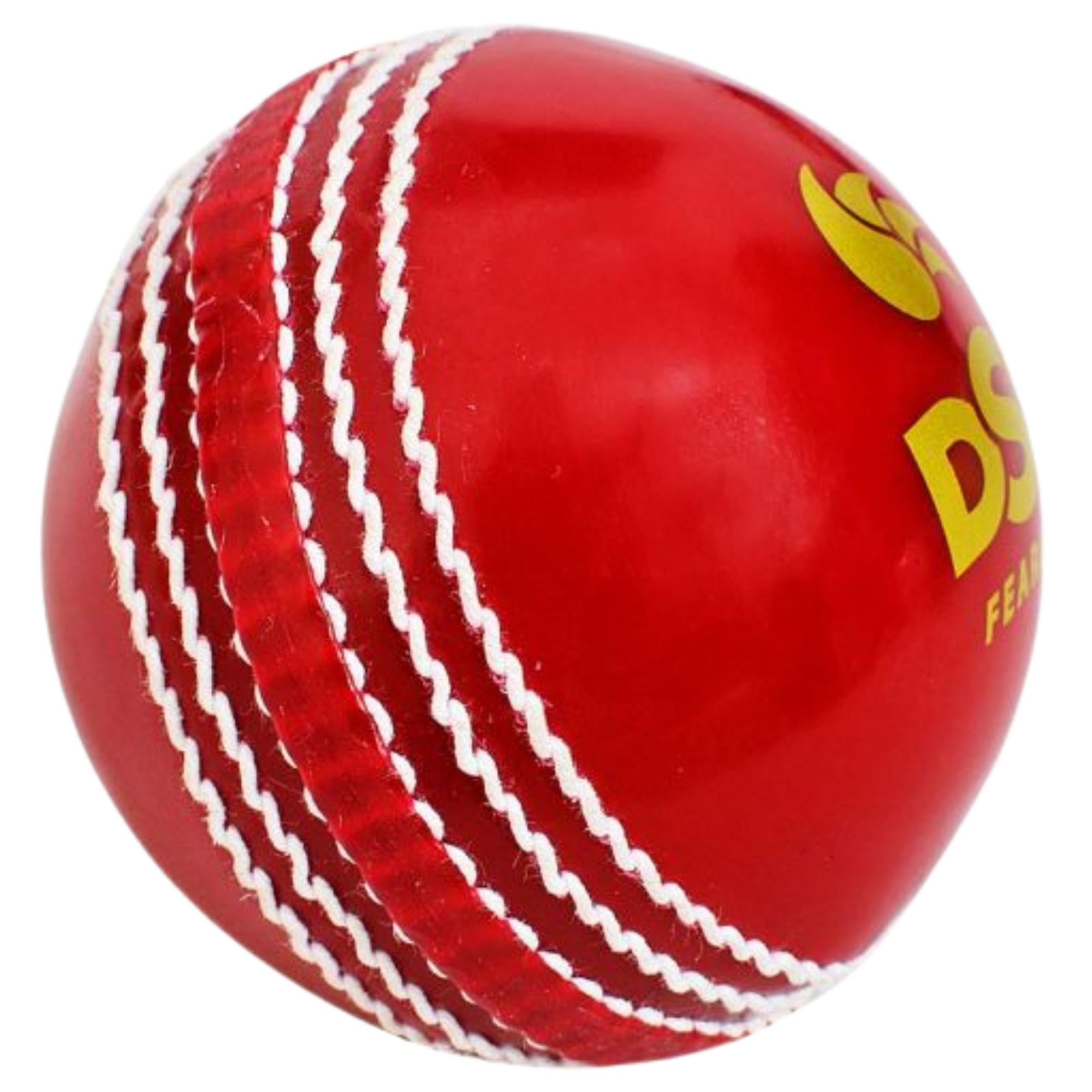 DSC Cricket Ball, Marathon Training Red Balls Vinyl Balls