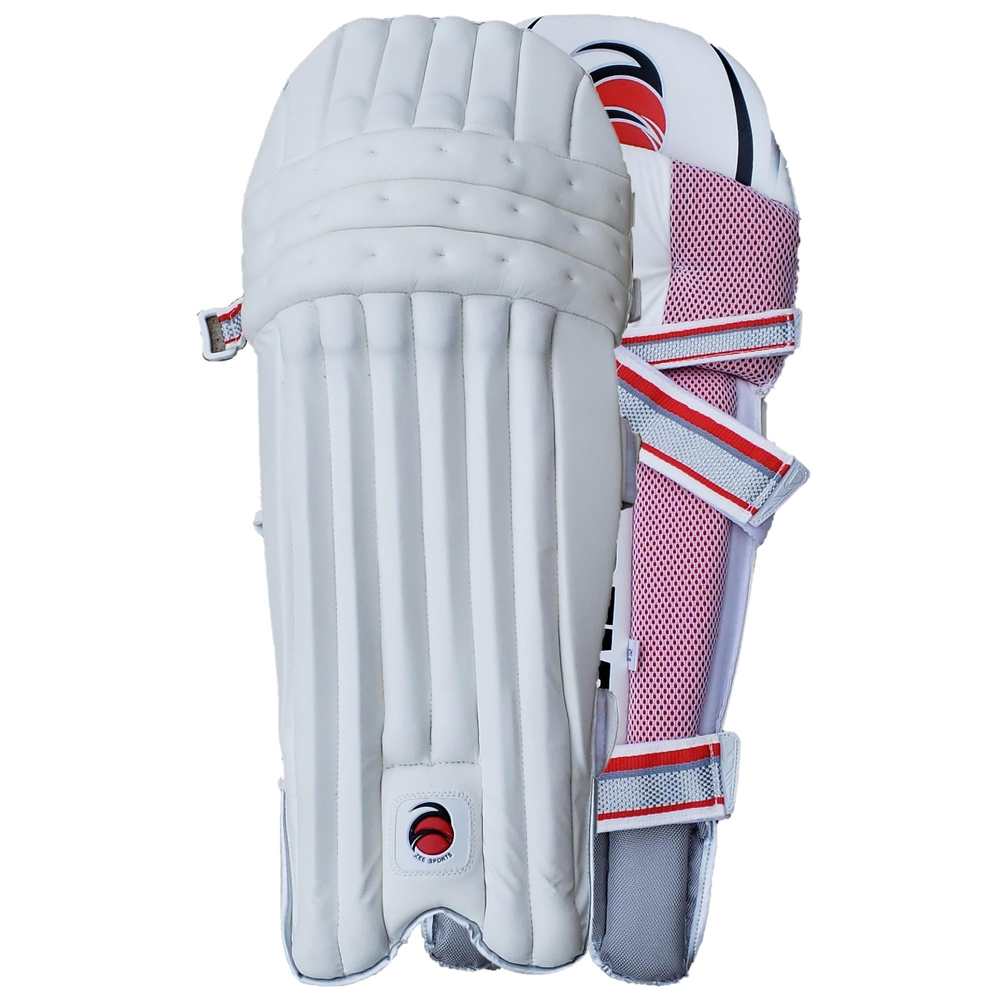 Zee Sports Academy White Batting Pads