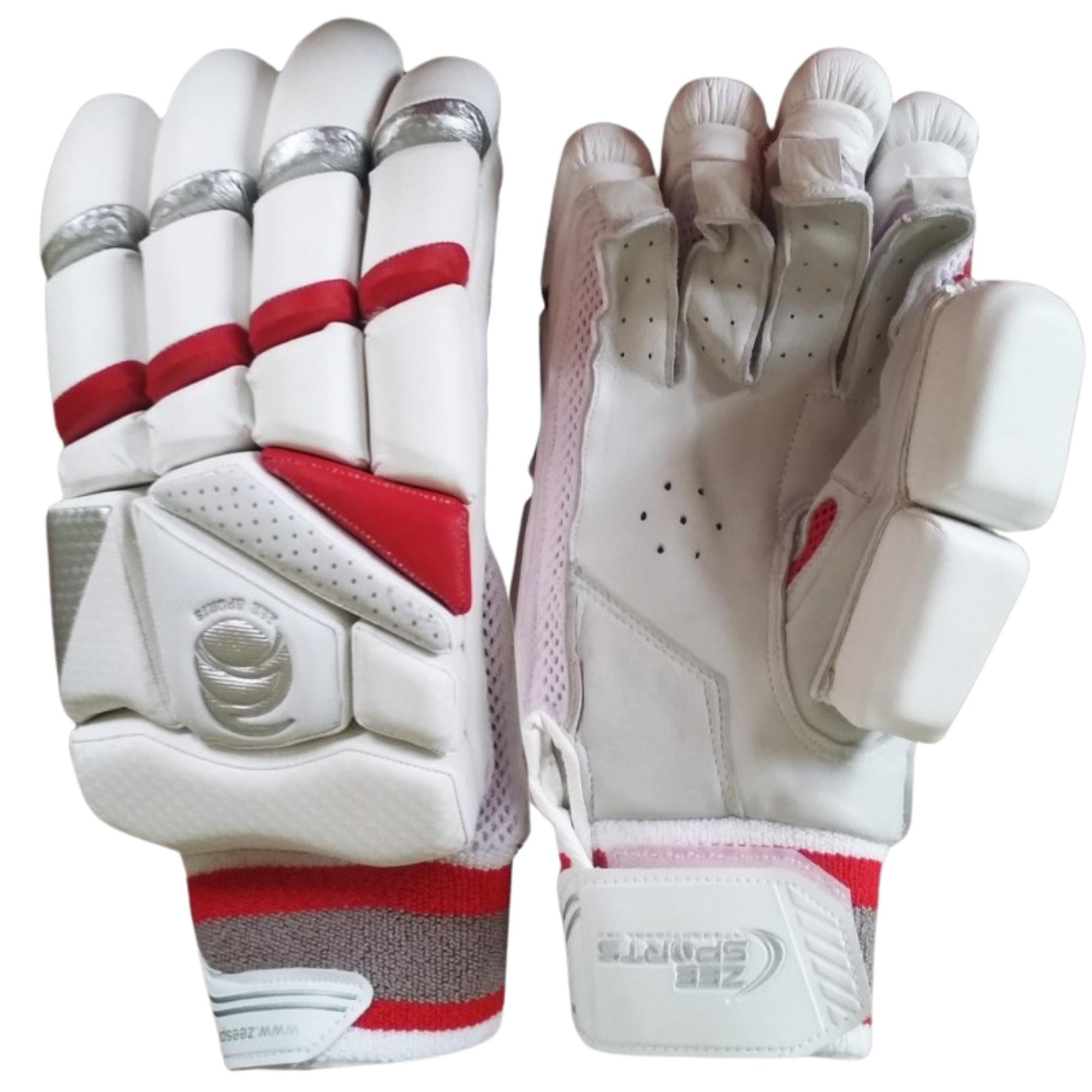 Zee Sports Tribute Genius Batting Gloves Test Standard Red