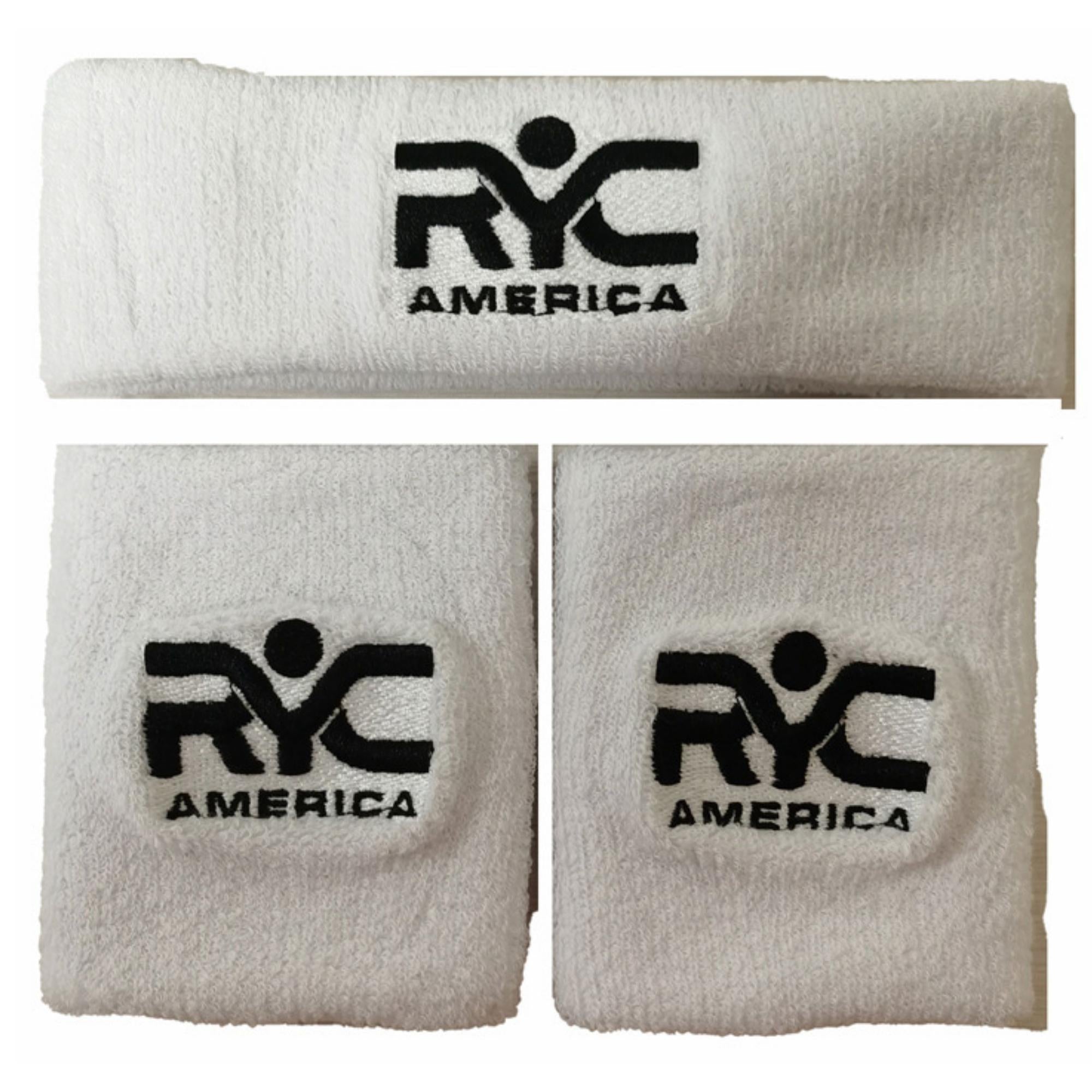Zee Sports Wristband & Headband Set RYC America