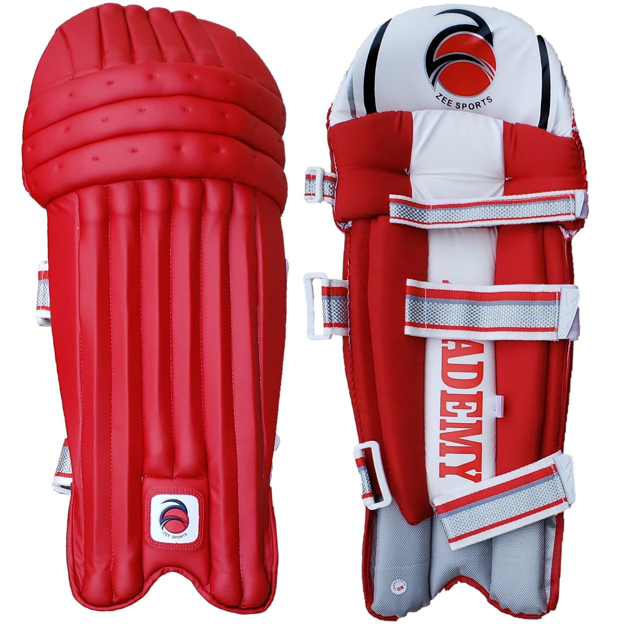 Zee Sports Academy Red Batting Pads