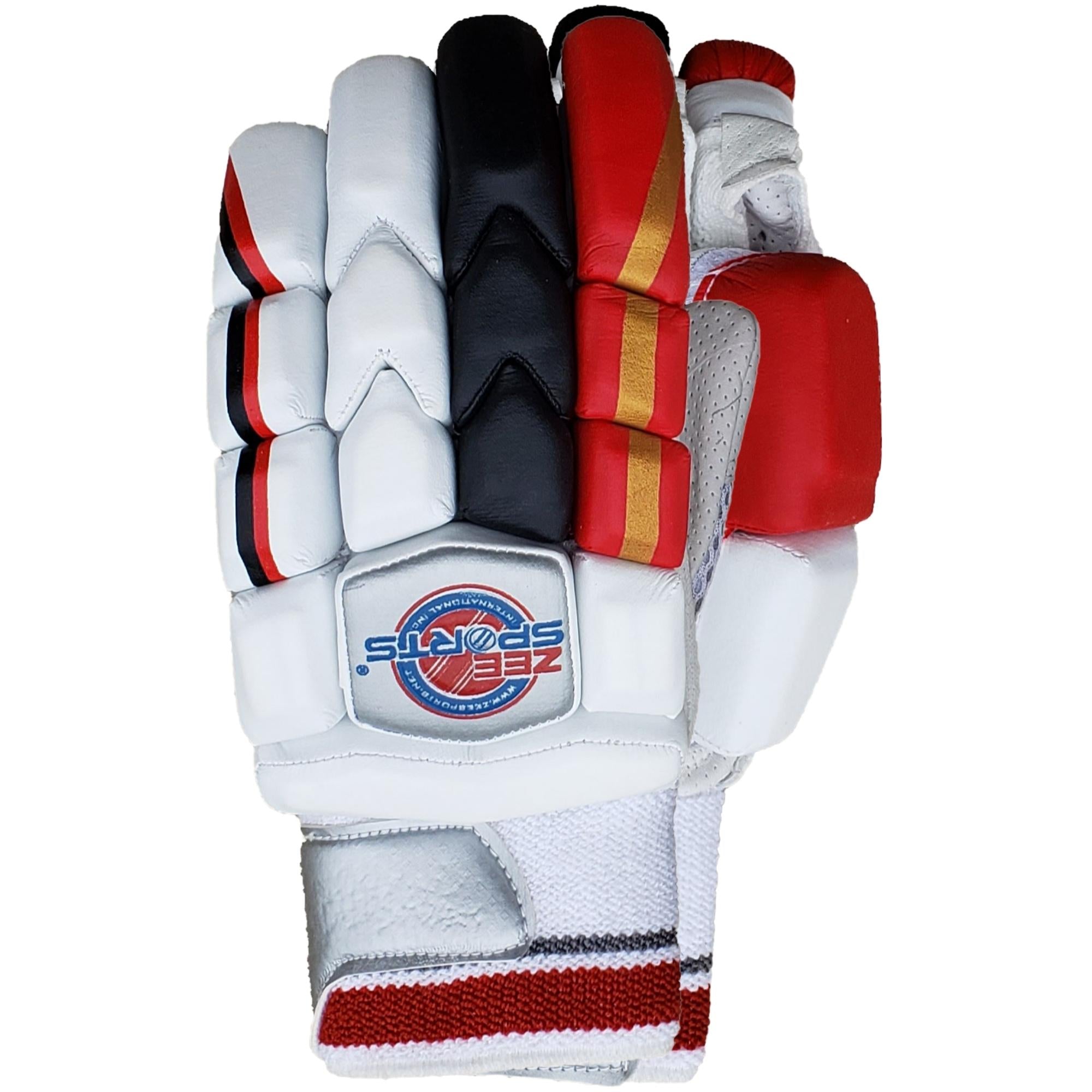 Zee Sports Batting Gloves Sonic Red Black