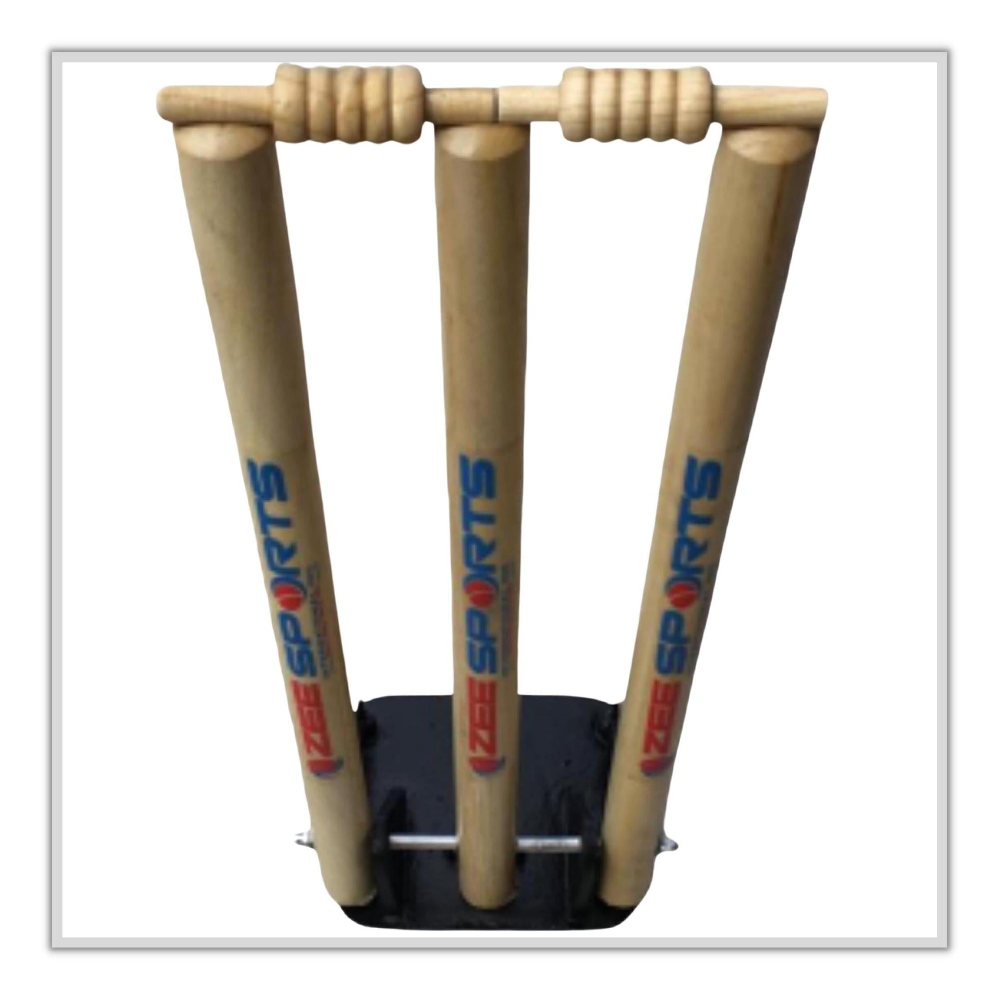 Zee Sports Stumps Iron Spring Loaded