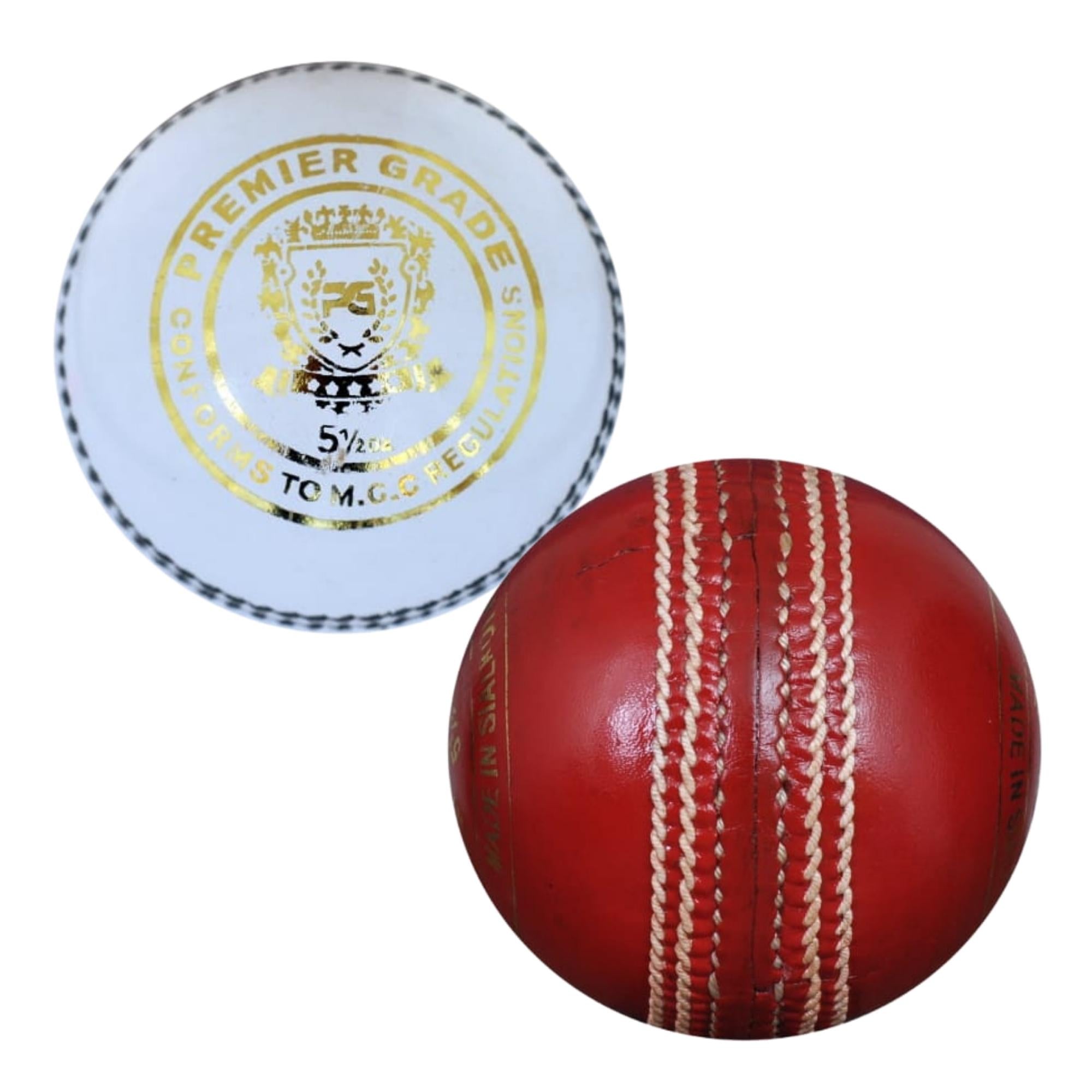 Zee Sports Cricket Balls 5 STAR PREMIER WHITE