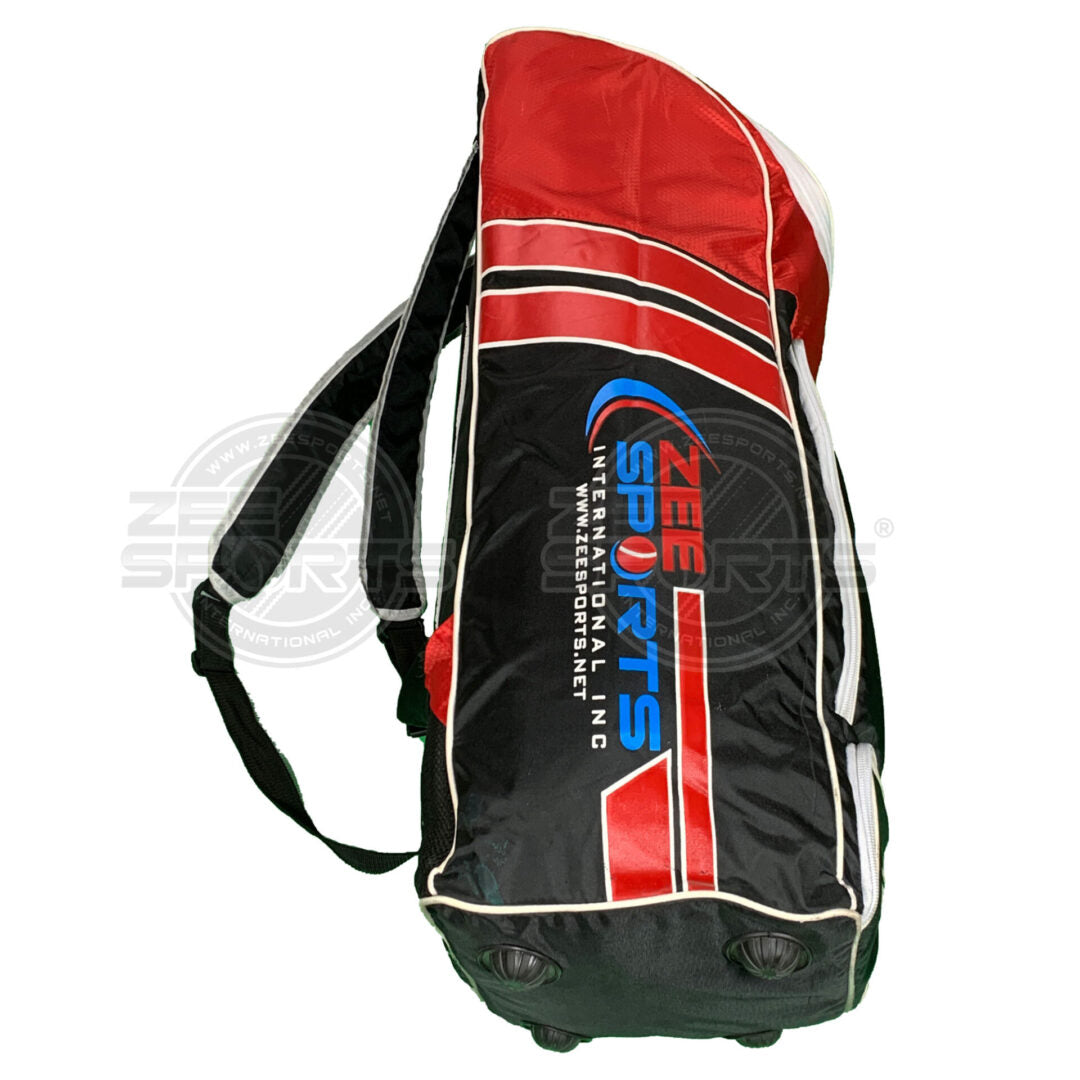 Zee Sports Cricket Bag Duffle BackPack Black Red