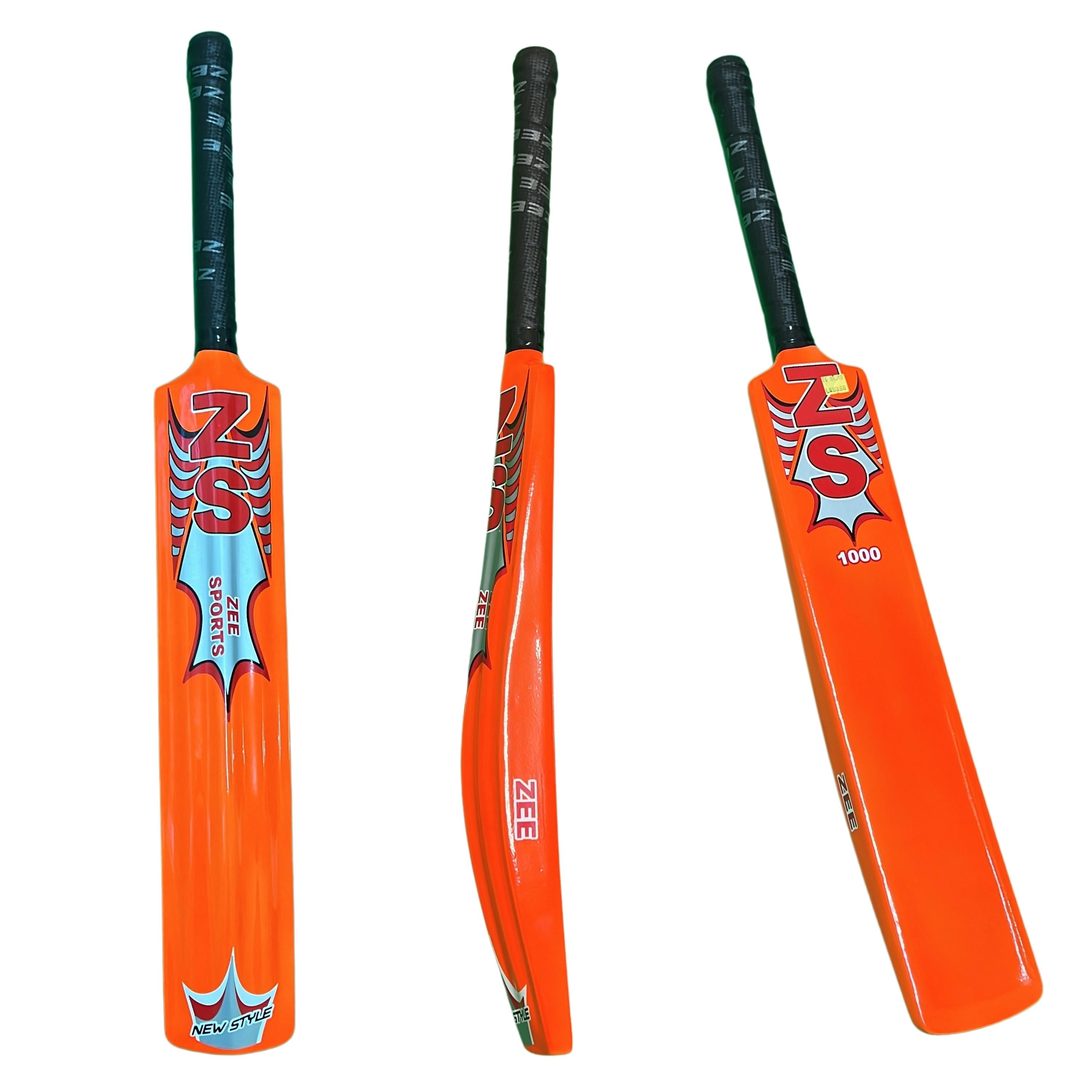 Zee Sports Fiberglass Tape Tennis Cricket Bat