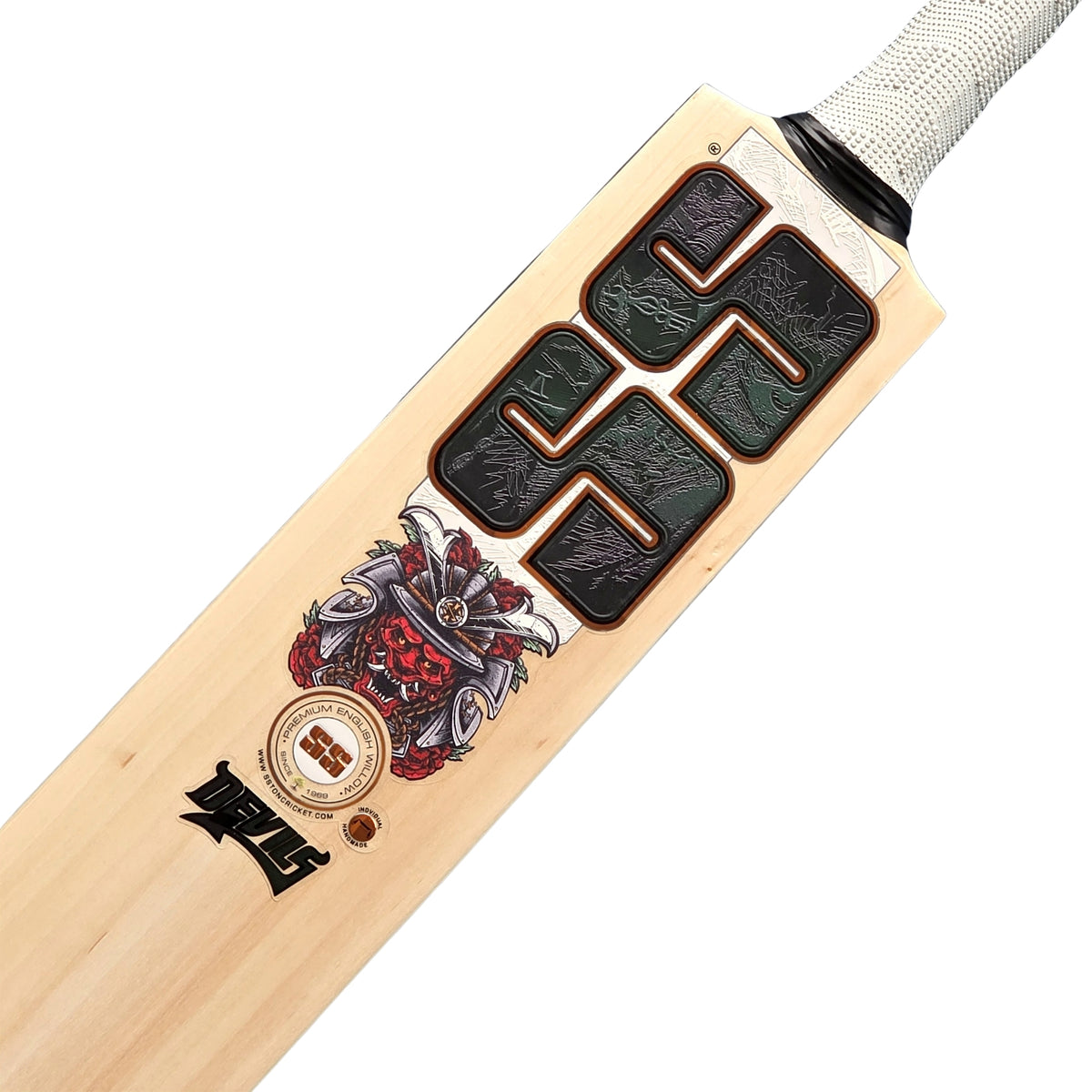 SS Cricket Bat Ton Devils Green English Willow SH Adult