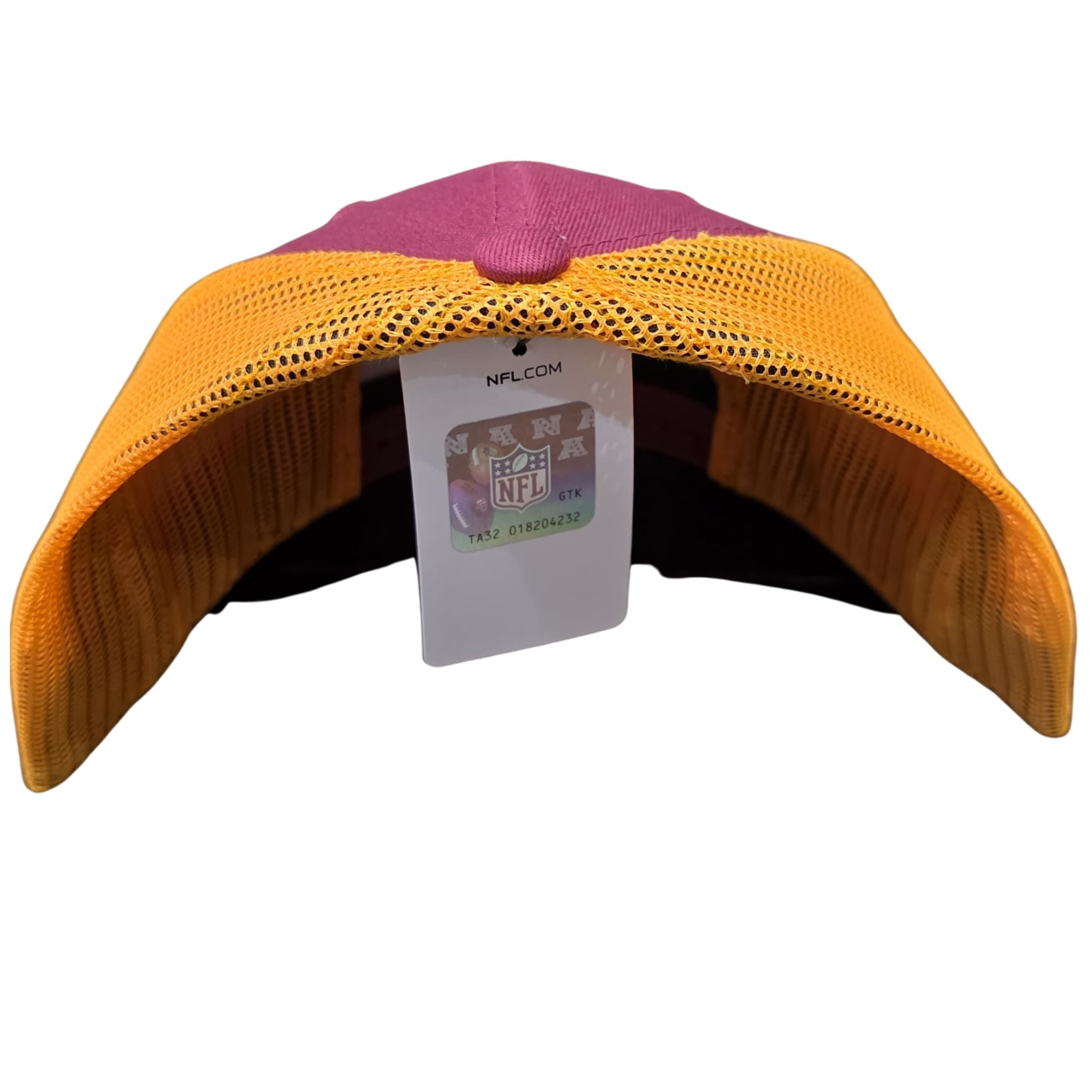 NFL Official Snapback Adjustable Hat Washington Commanders Embroidered Logo Cap