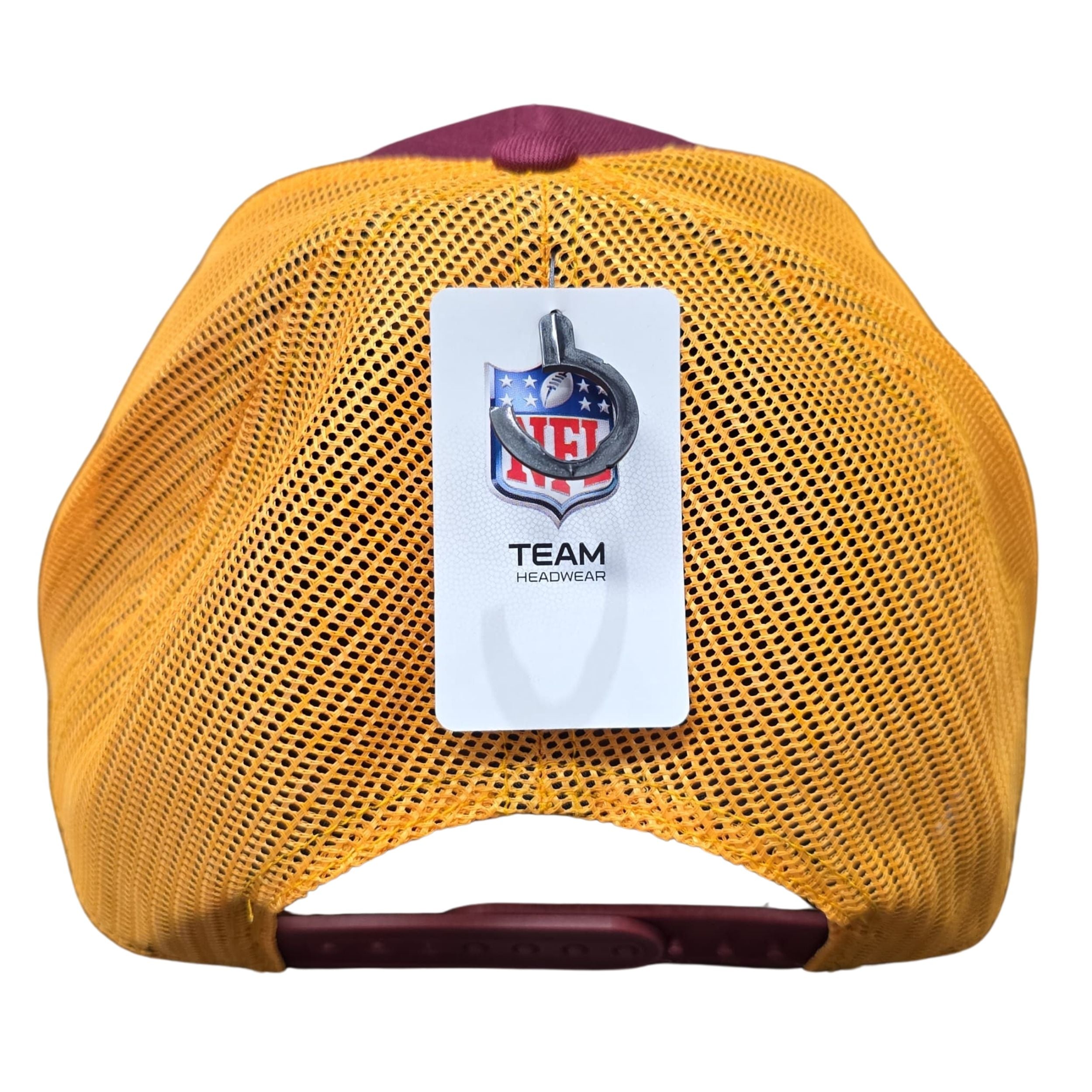 NFL Official Snapback Adjustable Hat Washington Commanders Embroidered Logo Cap