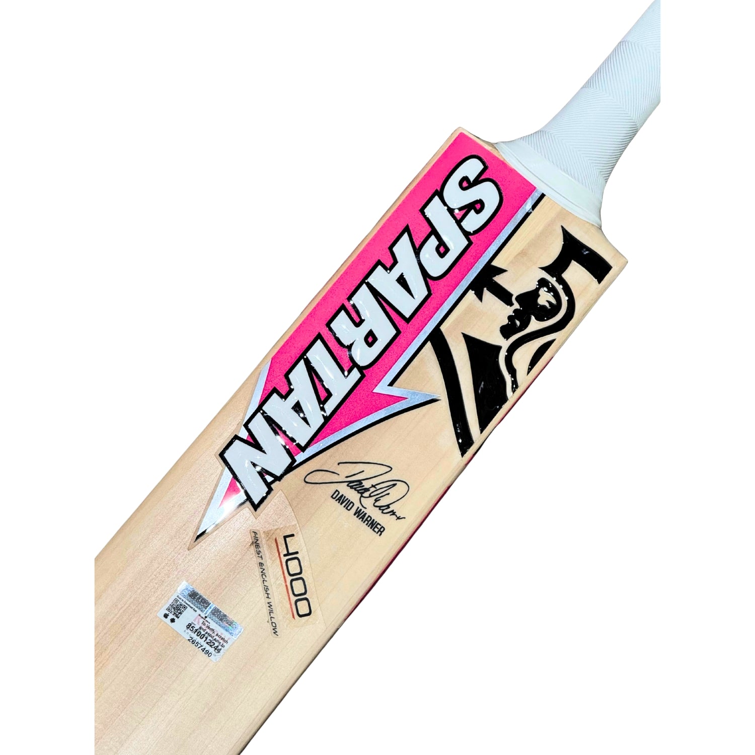 Spartan Cricket Bat Sikander DW David Warner 4000 English Willow Pink