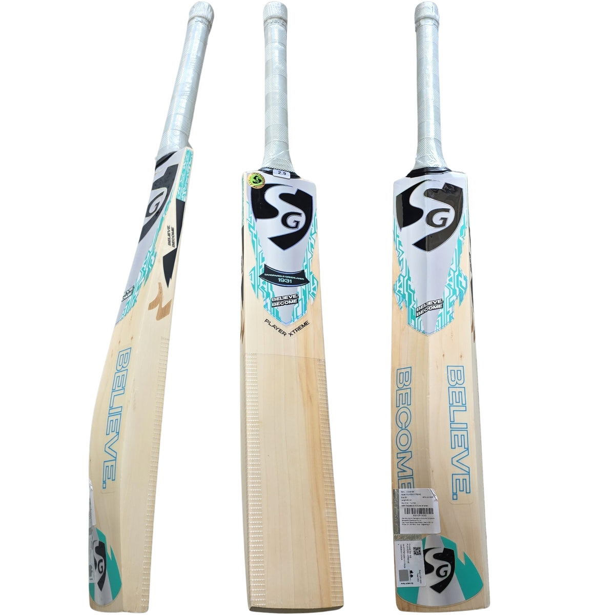 SG Cricket Bat Player Xtreme English Willow SH Adult - image 6