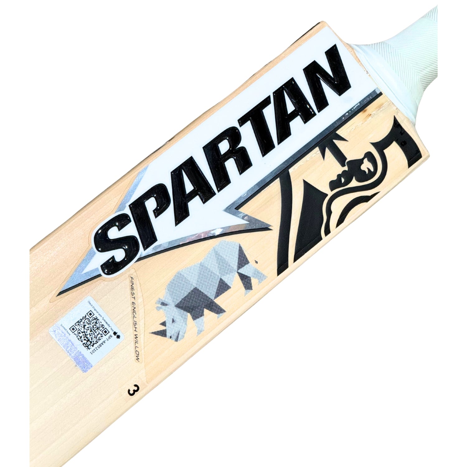 Spartan Cricket Bat Rhino3 English Willow White