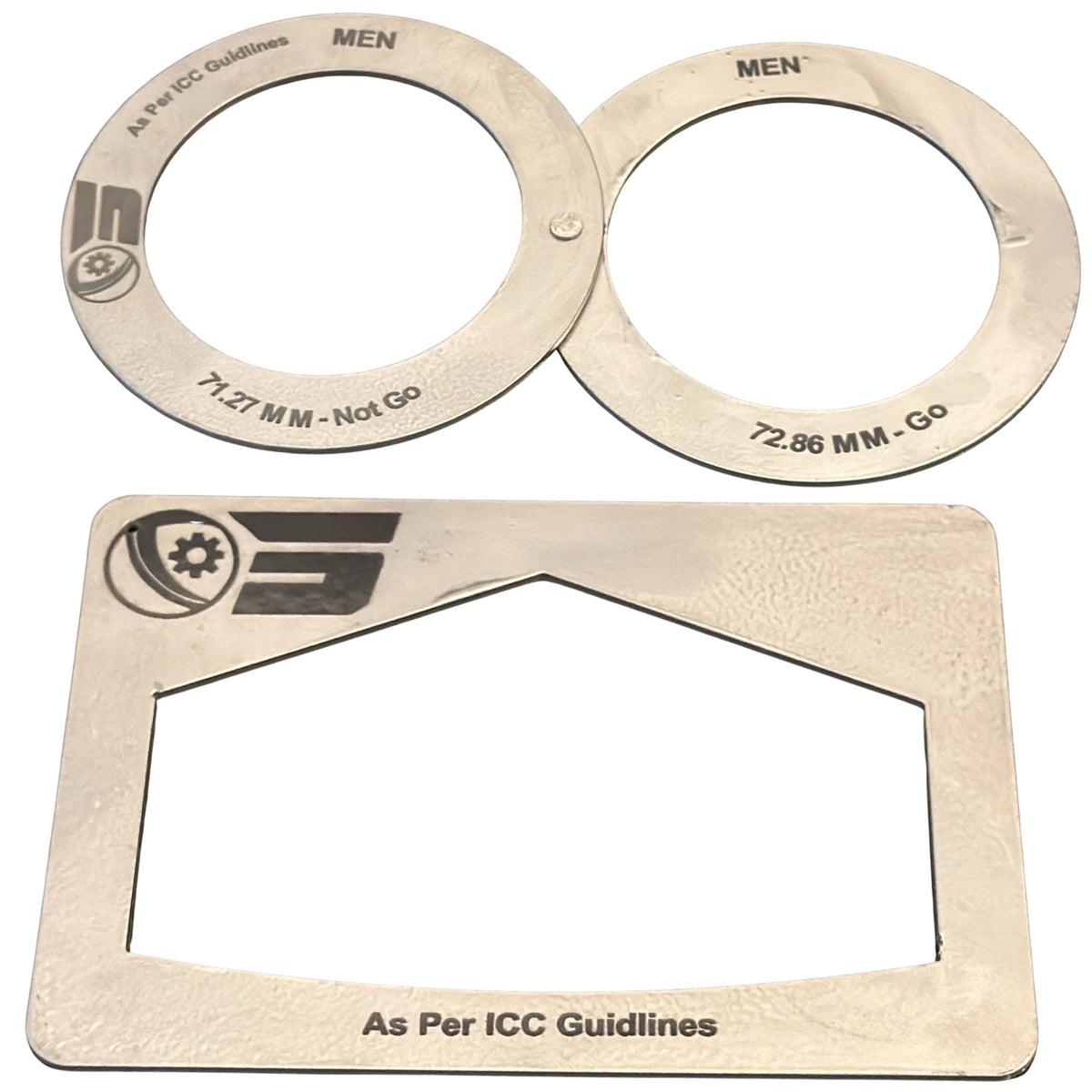Zee Sports Cricket Measurement Gauge Tool for Bat & Ball ICC Standard Size Checker