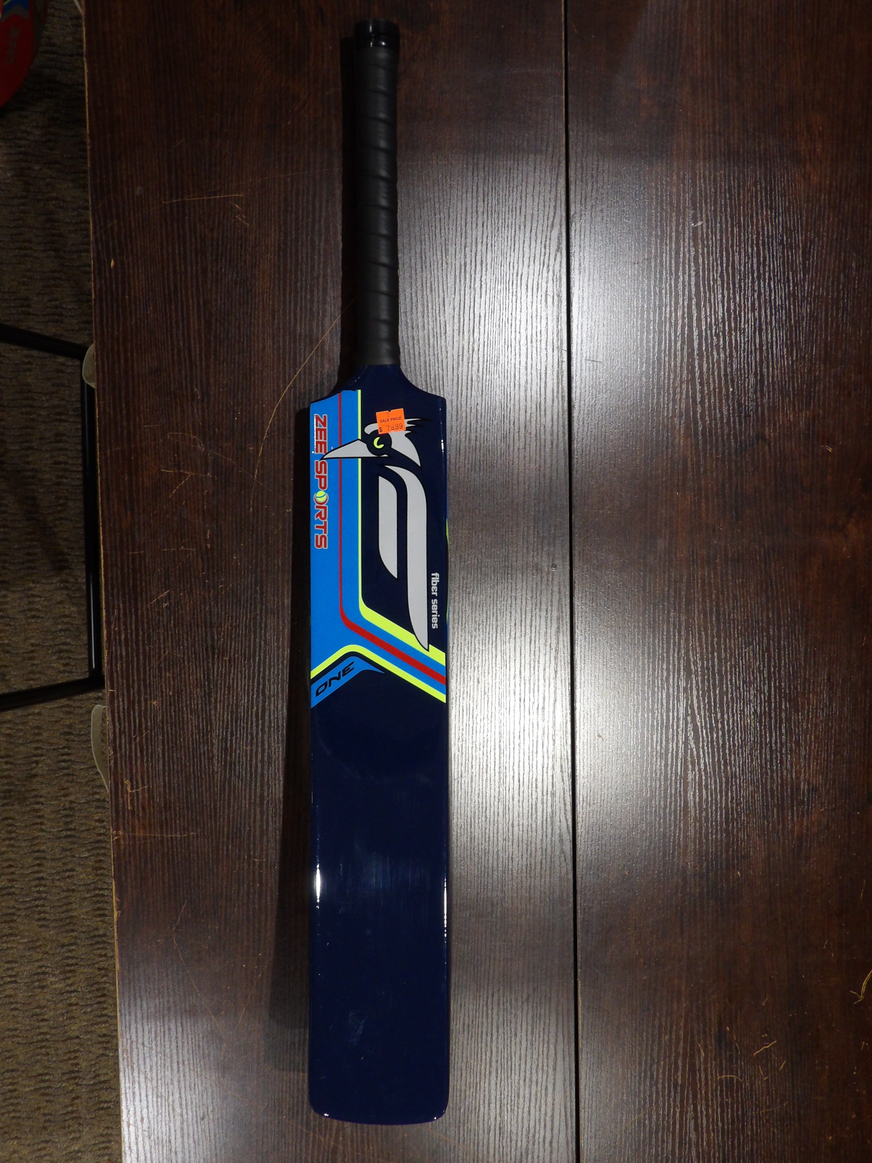 Zee Sports Woodpecker Fiberglass Cricket Tennis Bat | Blue